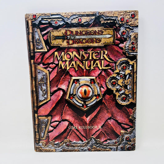 2000 Monster Manual Core Rulebook III #3 Dungeons and Dragons D&D TSR11552 HC