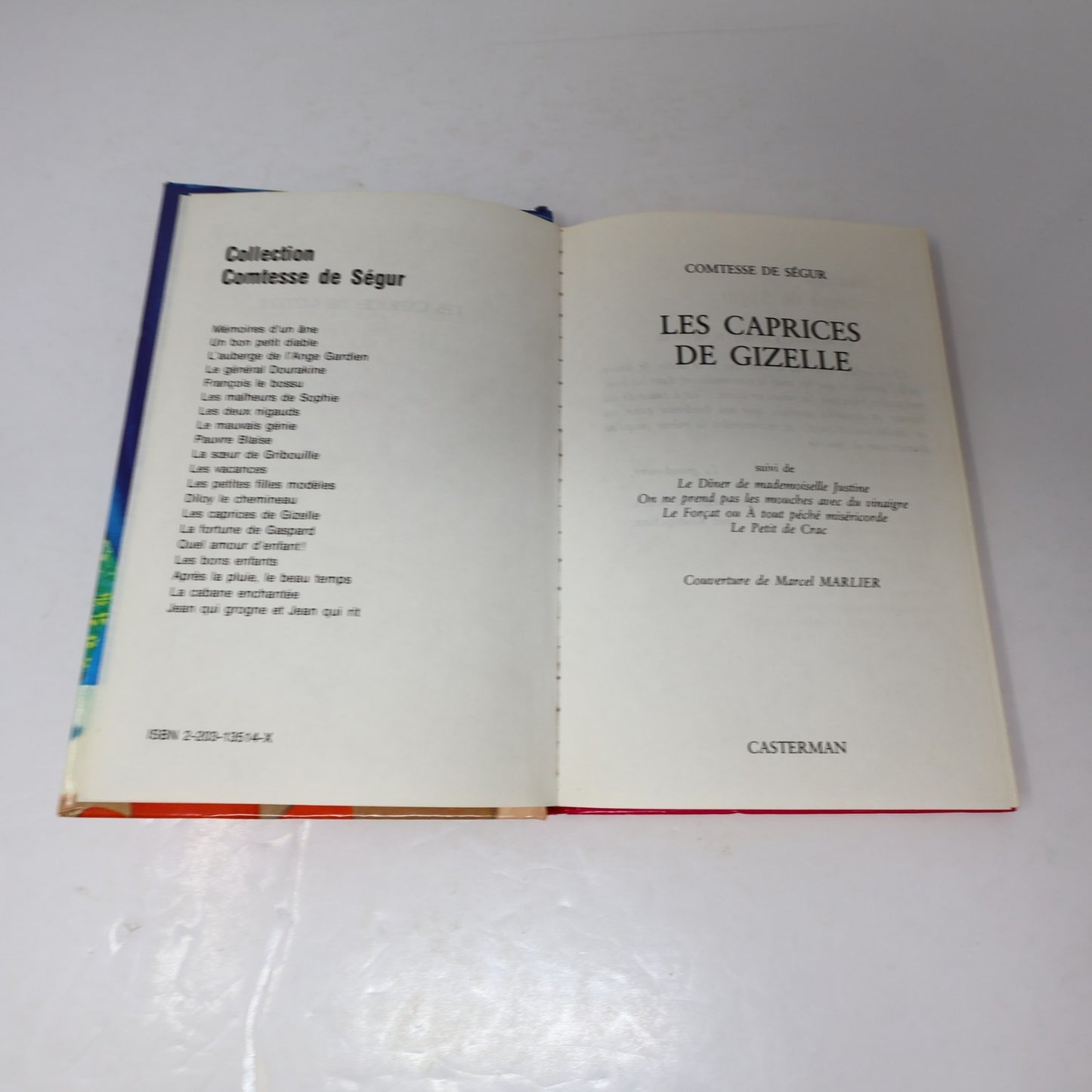 Comtesse de Ségur Lot 8 Livres Casterman Deux Nigauds/Petites Filles Modèles HC
