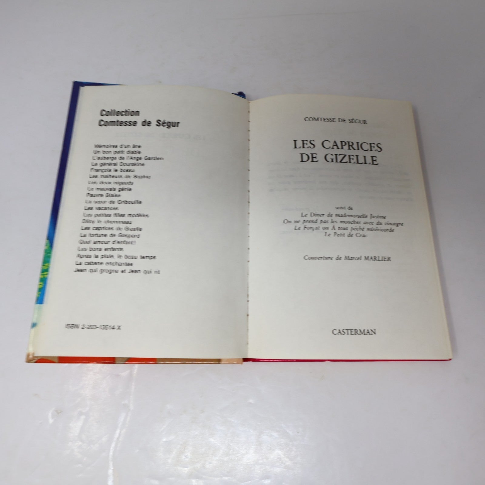 Comtesse de Ségur Lot 8 Livres Casterman Deux Nigauds/Petites Filles Modèles HC