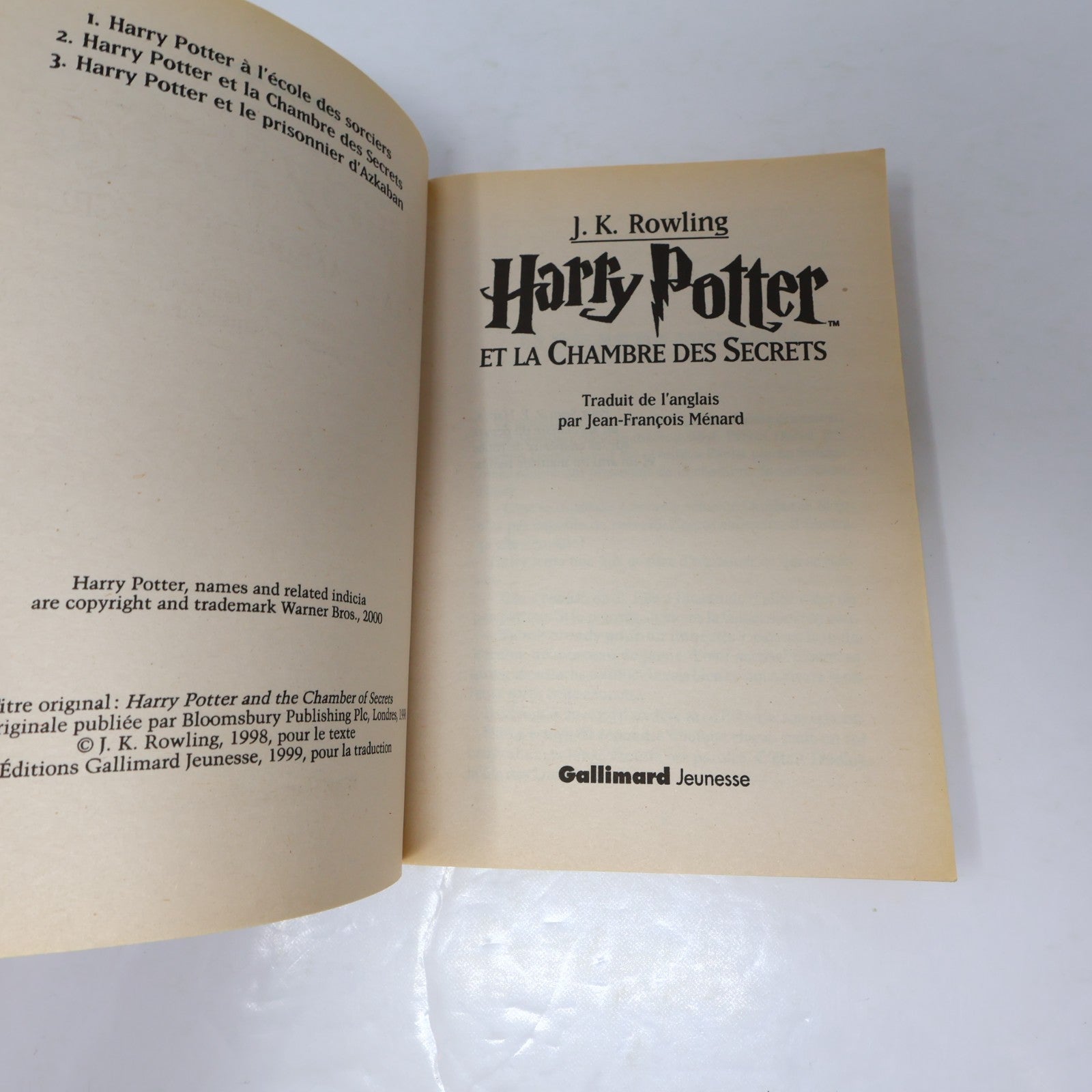 Harry Potter #1-7 Folio Junior Série Complète Lot 7 Livres J.K. Rowling PB 2000s
