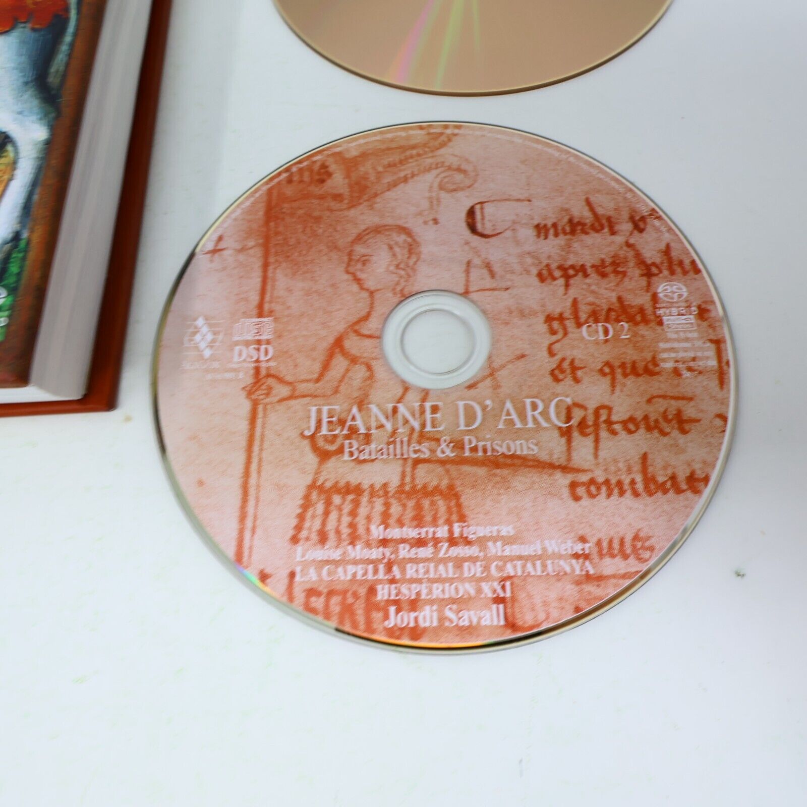 2011 Jeanne d'Arc Batailles & Prisons CD Jordi Savall Hespèrion XXI Alia Vox