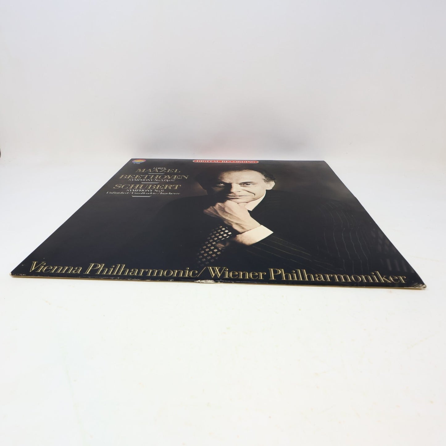 Lorin Maazel Beethoven Schubert Wiener 1981 Symphony #5 op.67 #8 Record 1P 7596