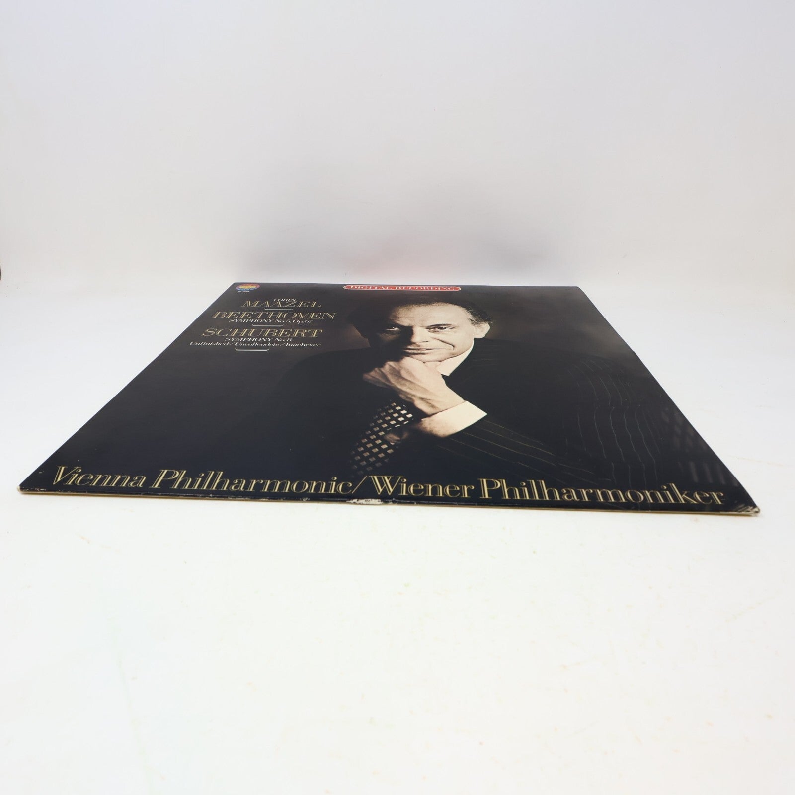 Lorin Maazel Beethoven Schubert Wiener 1981 Symphony #5 op.67 #8 Record 1P 7596