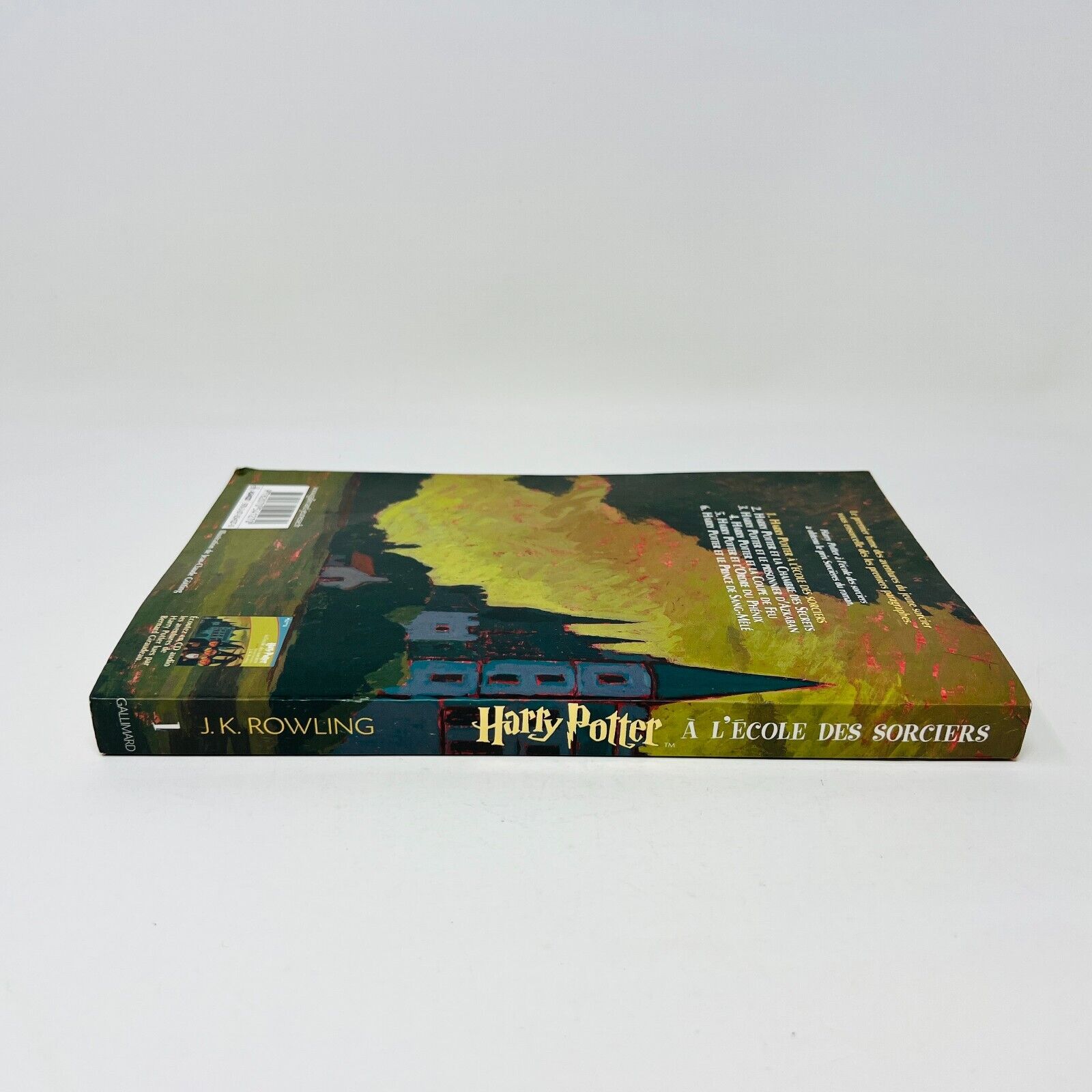 2007 Harry Potter à L'École des Sorciers Gallimard Grand Format Français Rowling