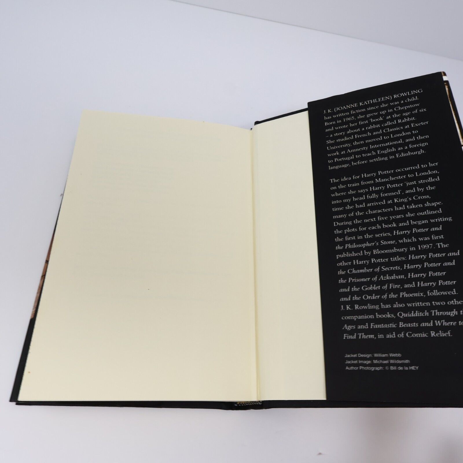 2005 Harry Potter and the Half-Blood Prince by J. K. Rowling Fantasy Black Cover