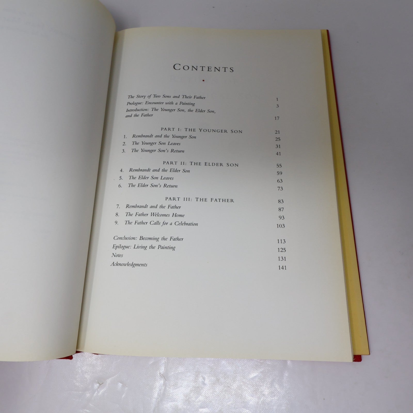 The Return of the Prodigal Son Henri Nouwen Doubleday 1992 HC DJ Religion Book