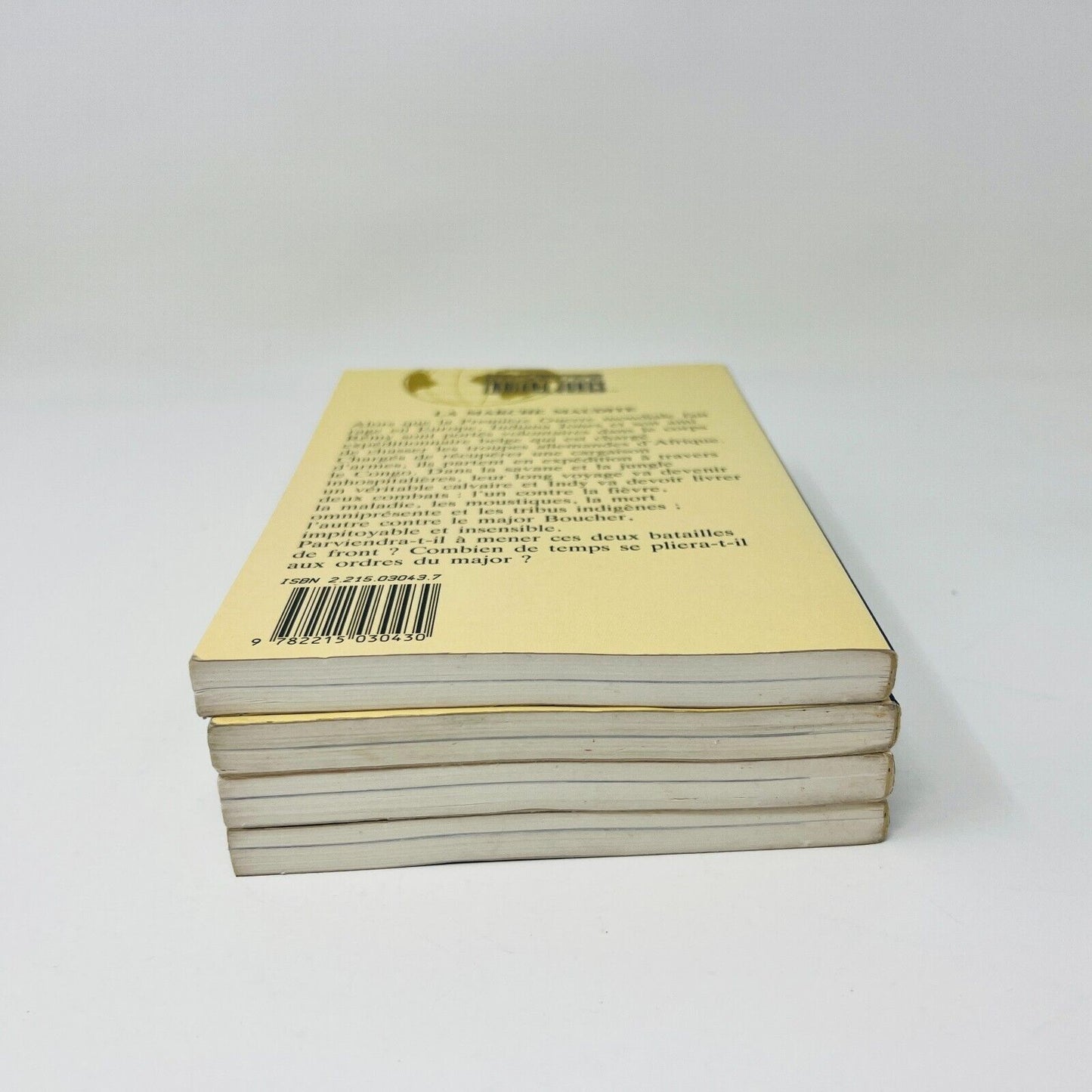 4x Les Aventures du Jeune Indiana Jones Lot Livres 90s La Lettre Secrète