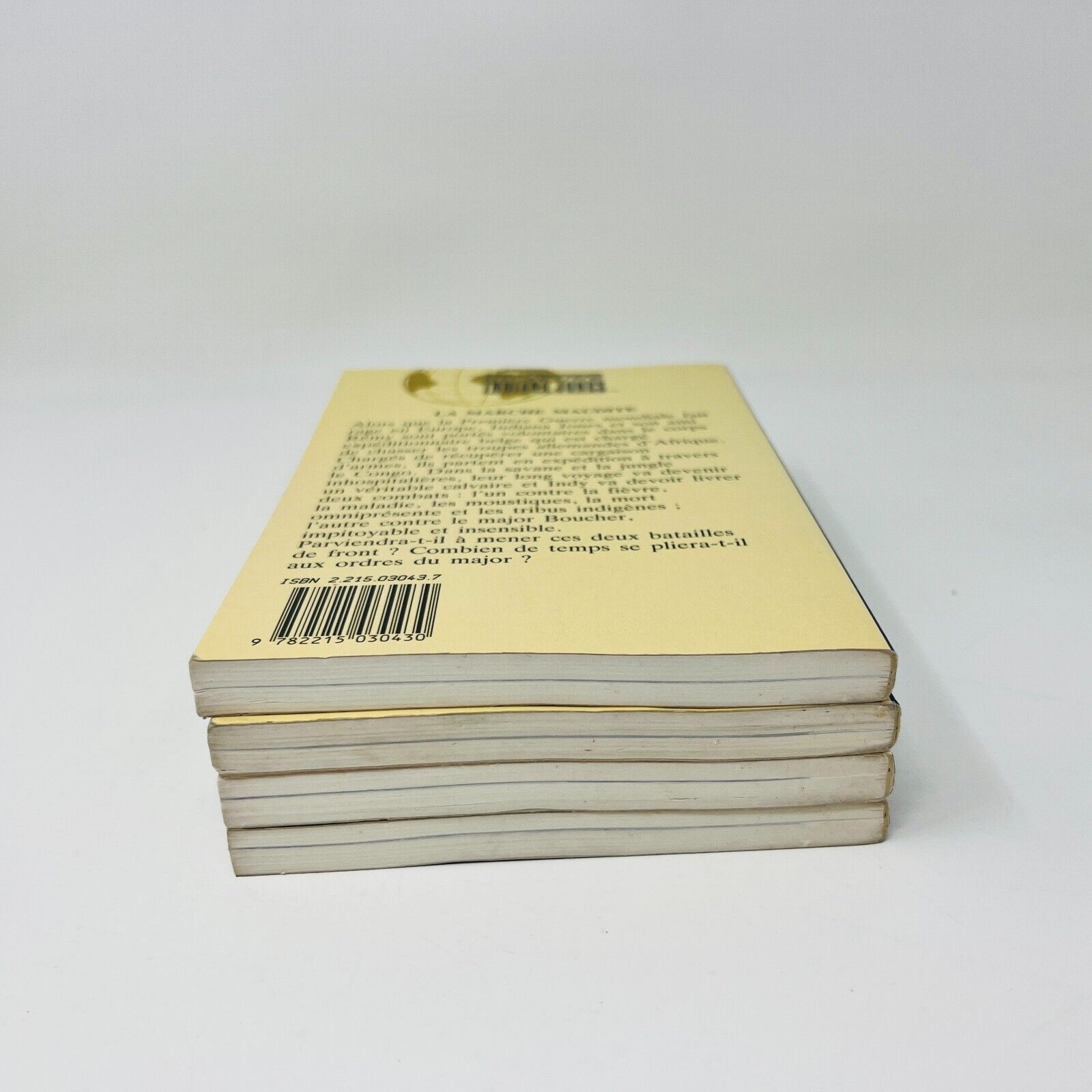 4x Les Aventures du Jeune Indiana Jones Lot Livres 90s La Lettre Secrète