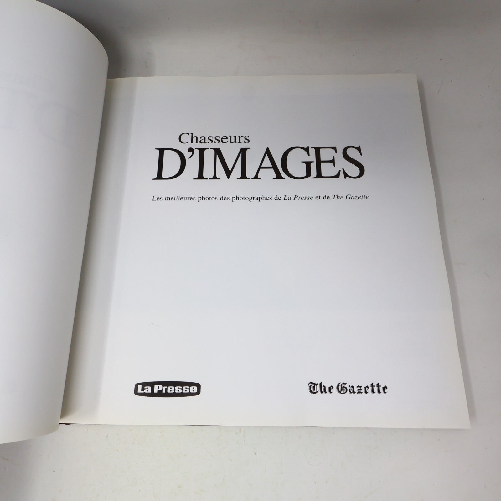 2000 Chasseurs d'Images La Presse / the Gazette Photos Photographie Art Français