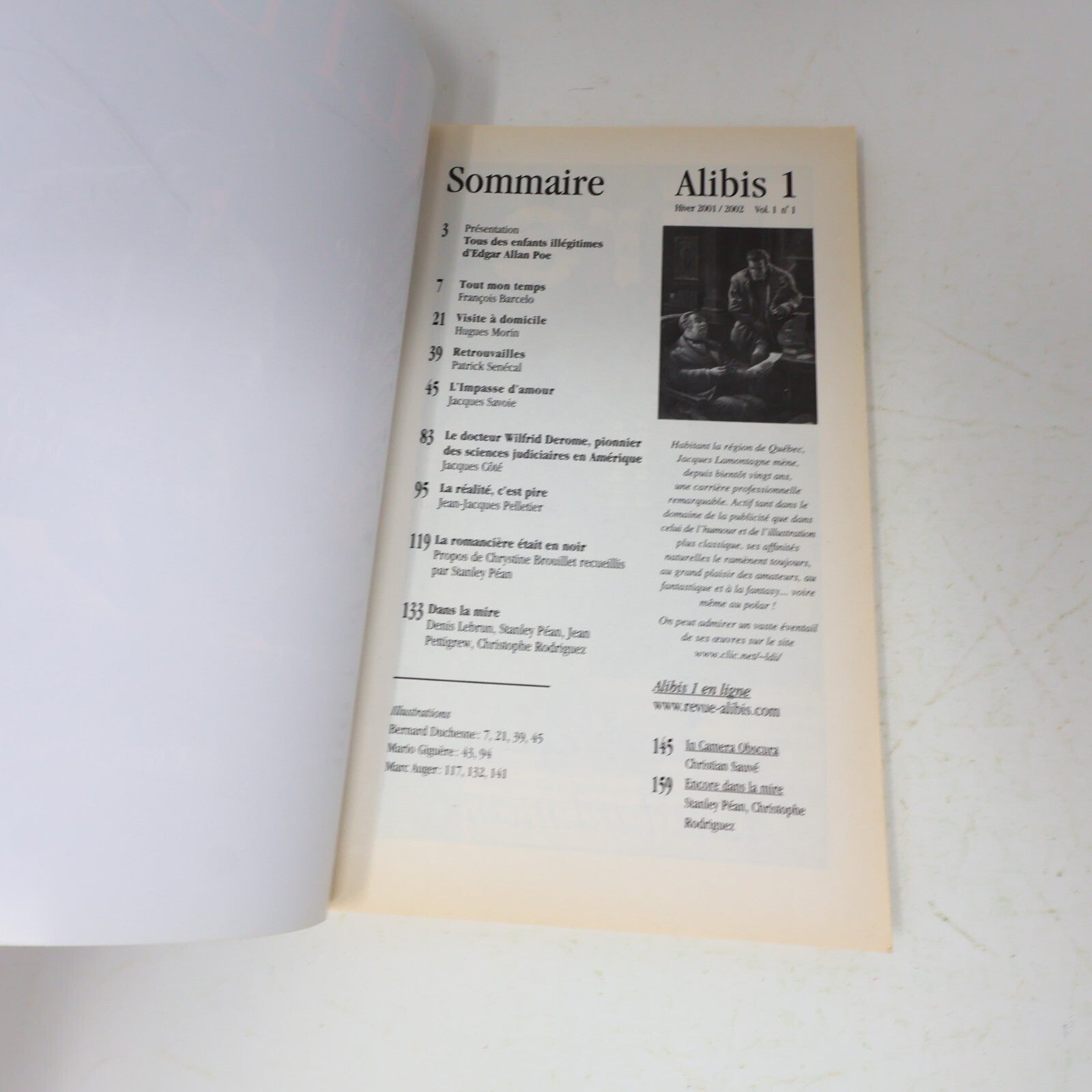Alibis #1-8, 28, 30 Lot 10 Revues Polar Noir & Mystère Crime et Mystère Policier