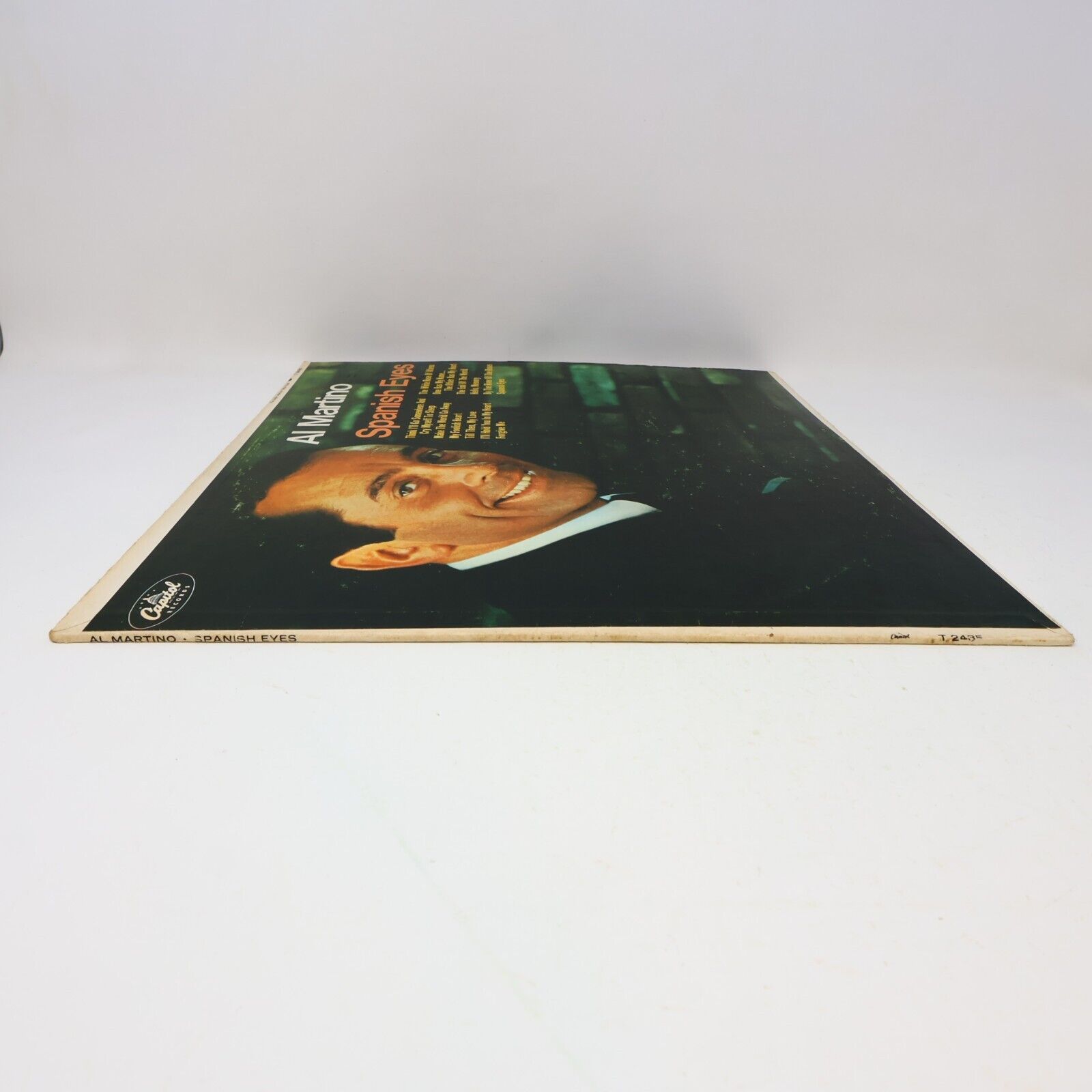 Al Martino Spanish Eyes LP Record Vinyl 1966 T-2435 Capitol Canada Hello Memory