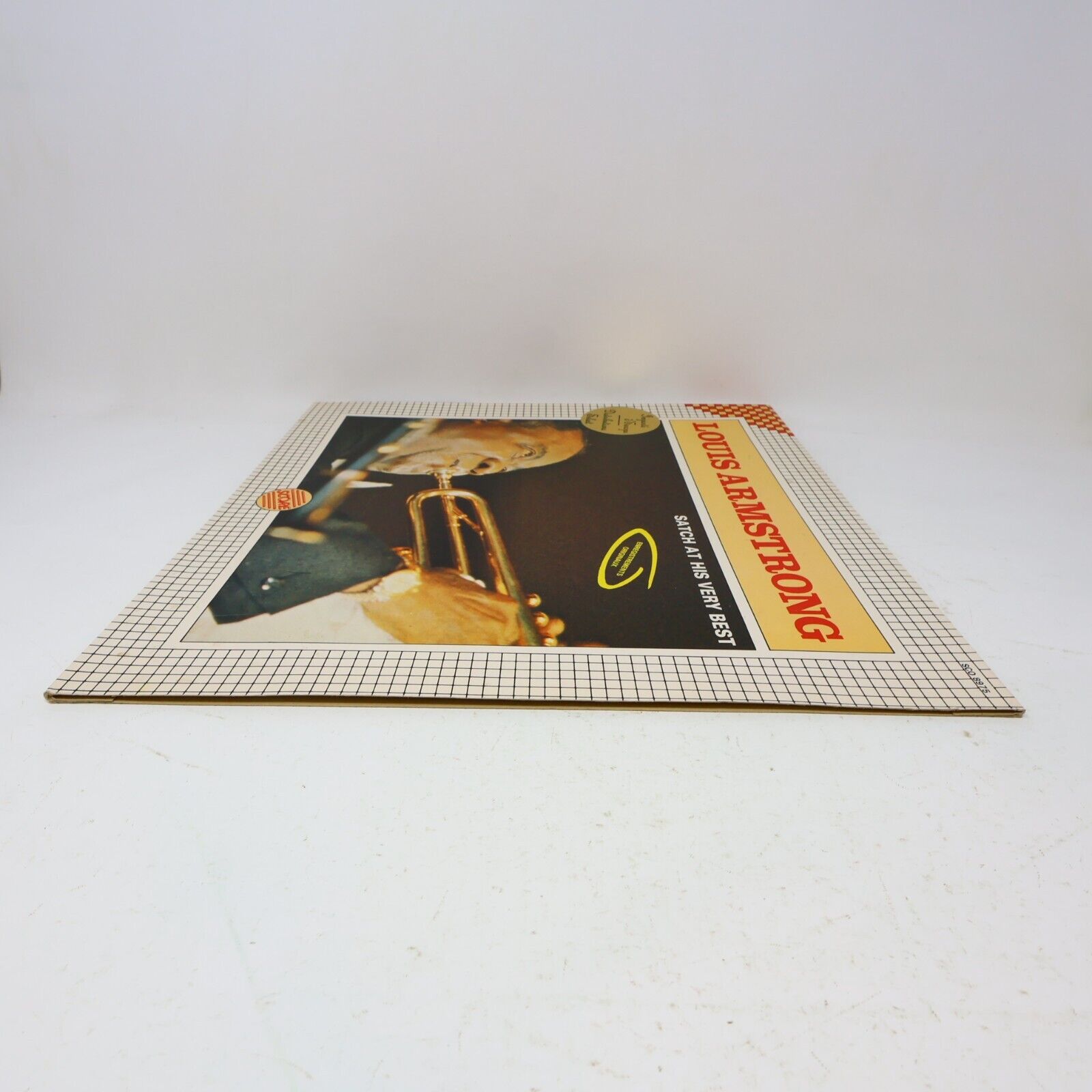 Louis Armstrong Satch at his Very Best LP Vinyl Record SCO 8975 Sleeve in French