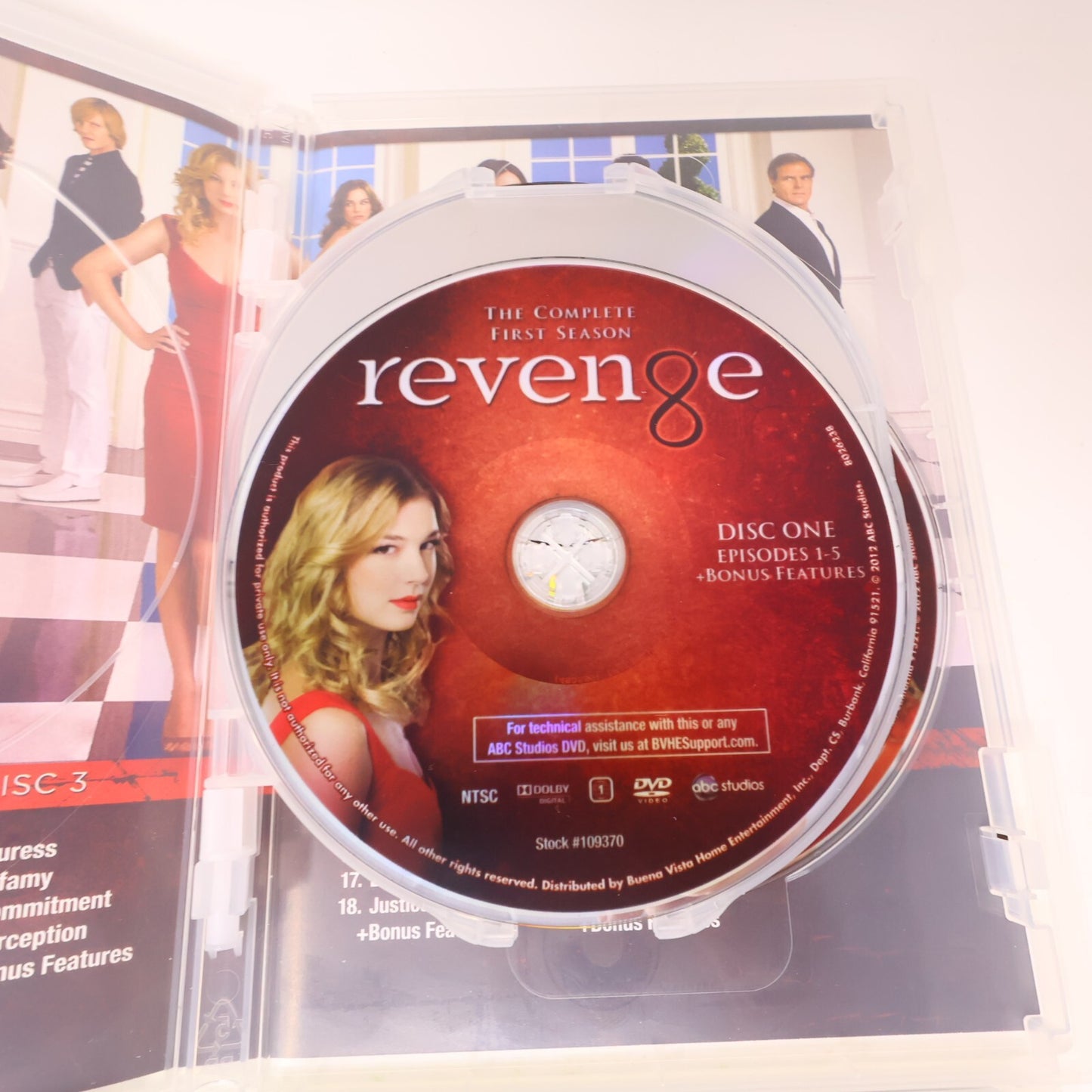 Revenge Seasons #1-4 Complete Series DVD Abc Tested Emily VanCamp NTSC Region 1