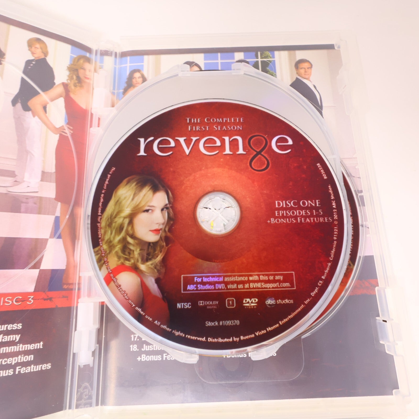 Revenge Seasons #1-4 Complete Series DVD Abc Tested Emily VanCamp NTSC Region 1