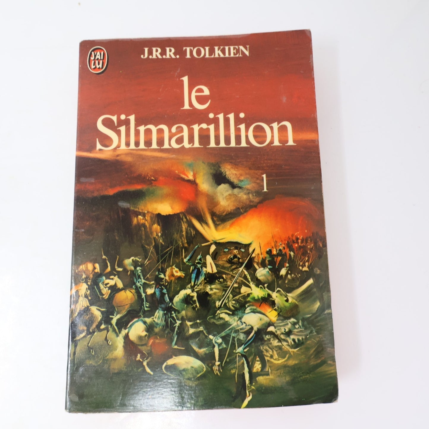 Le Silmarillion #1-2 Série Complète Lot 2 Livres J'ai Lu Tolkien Fantasy 1980 PB