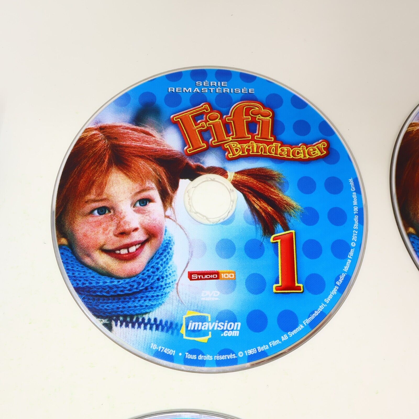 Fifi Brindacier Série Originale Remasterisée DVD Français 21 Épisodes NTSC Testé