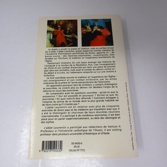 Le Démon Mythe ou Réalité? René Laurentin 1995 PB Fayard Français Paperback 90s