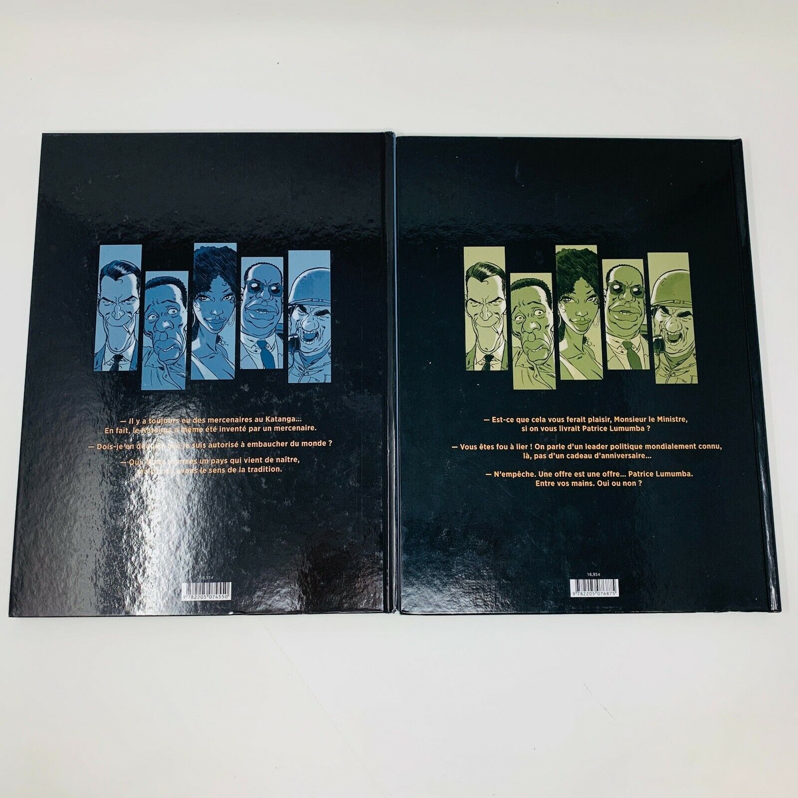Diplomatie & Diamants Katanga Tomes 1-2 Dargaud Nury & Vallée Bande Dessinée Lot