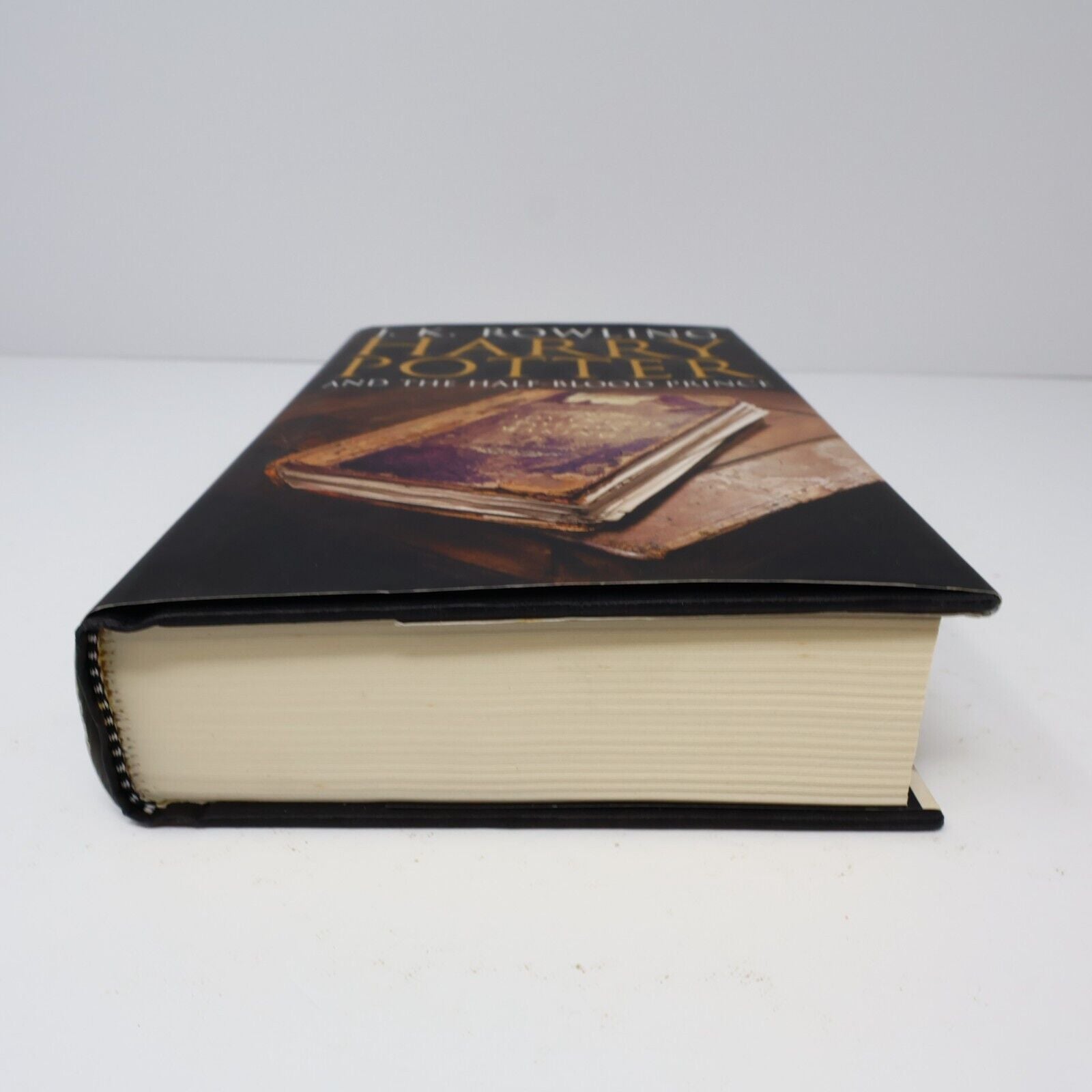 2005 Harry Potter and the Half-Blood Prince by J. K. Rowling Fantasy Black Cover