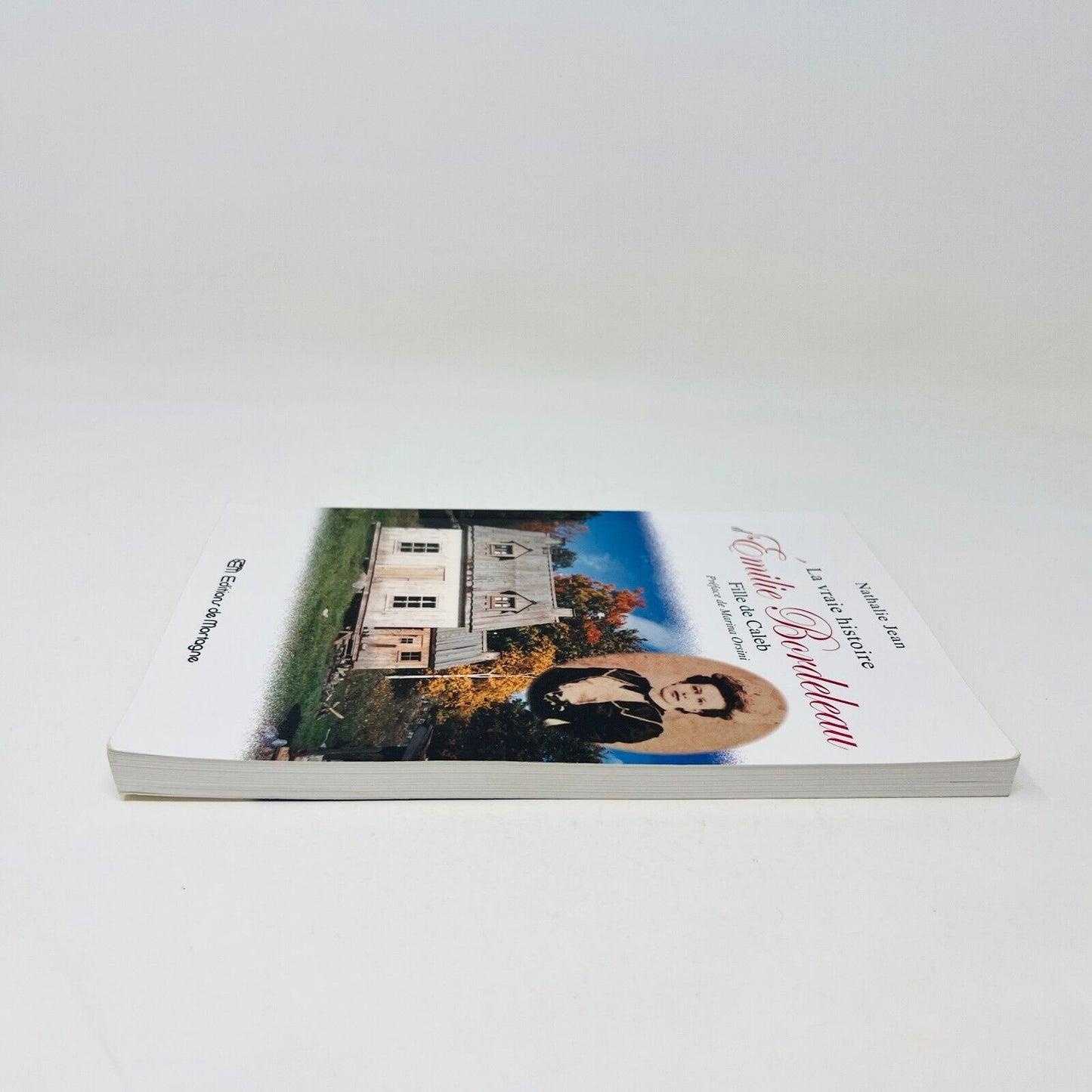 2004 La Vraie Histoire d'Émilie Bordeleau Fille de Caleb Livre de Nathalie Jean