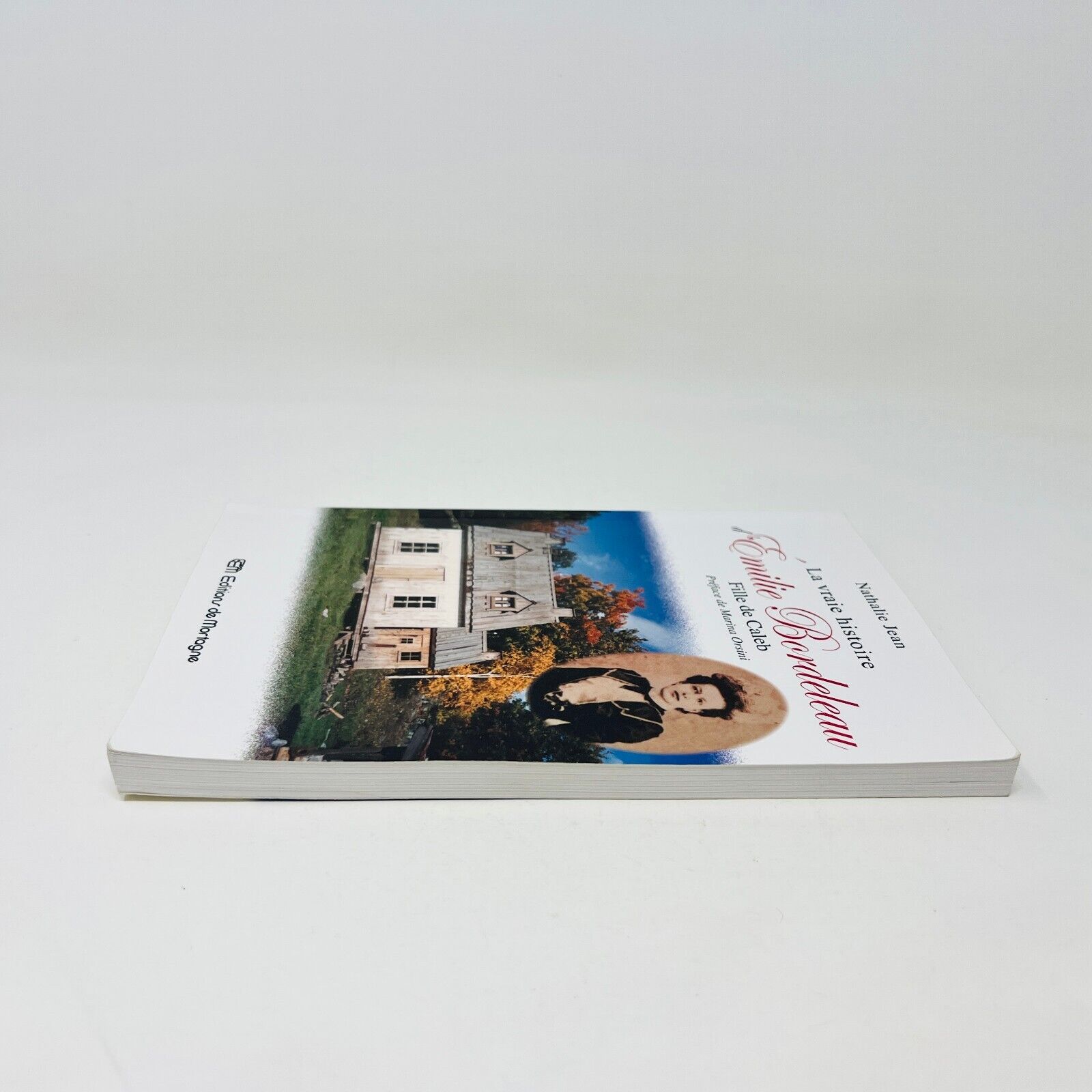 2004 La Vraie Histoire d'Émilie Bordeleau Fille de Caleb Livre de Nathalie Jean