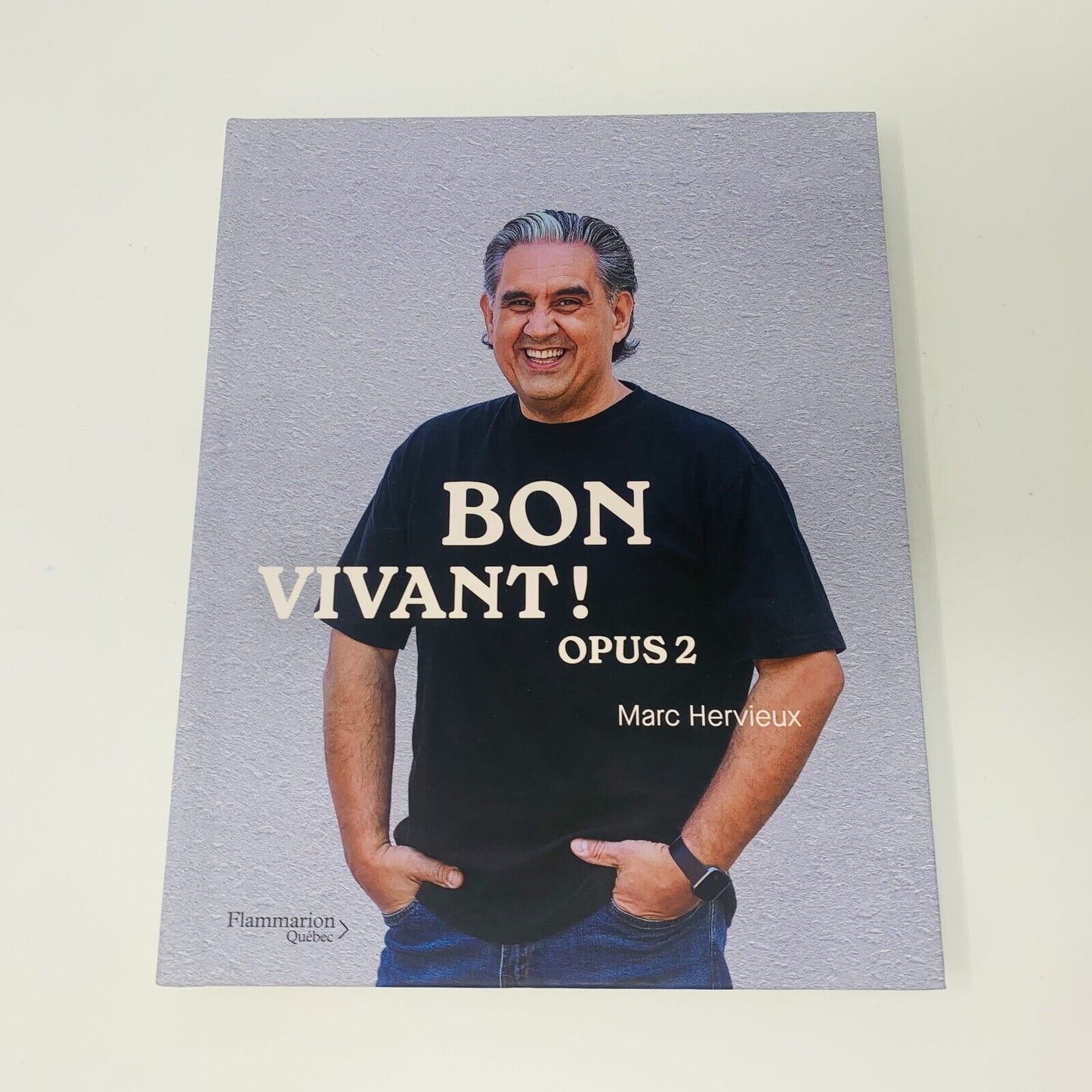 Bon Vivant! Opus 1-2 Lot Livres Biographie/Recettes de Marc Hervieux Flammarion