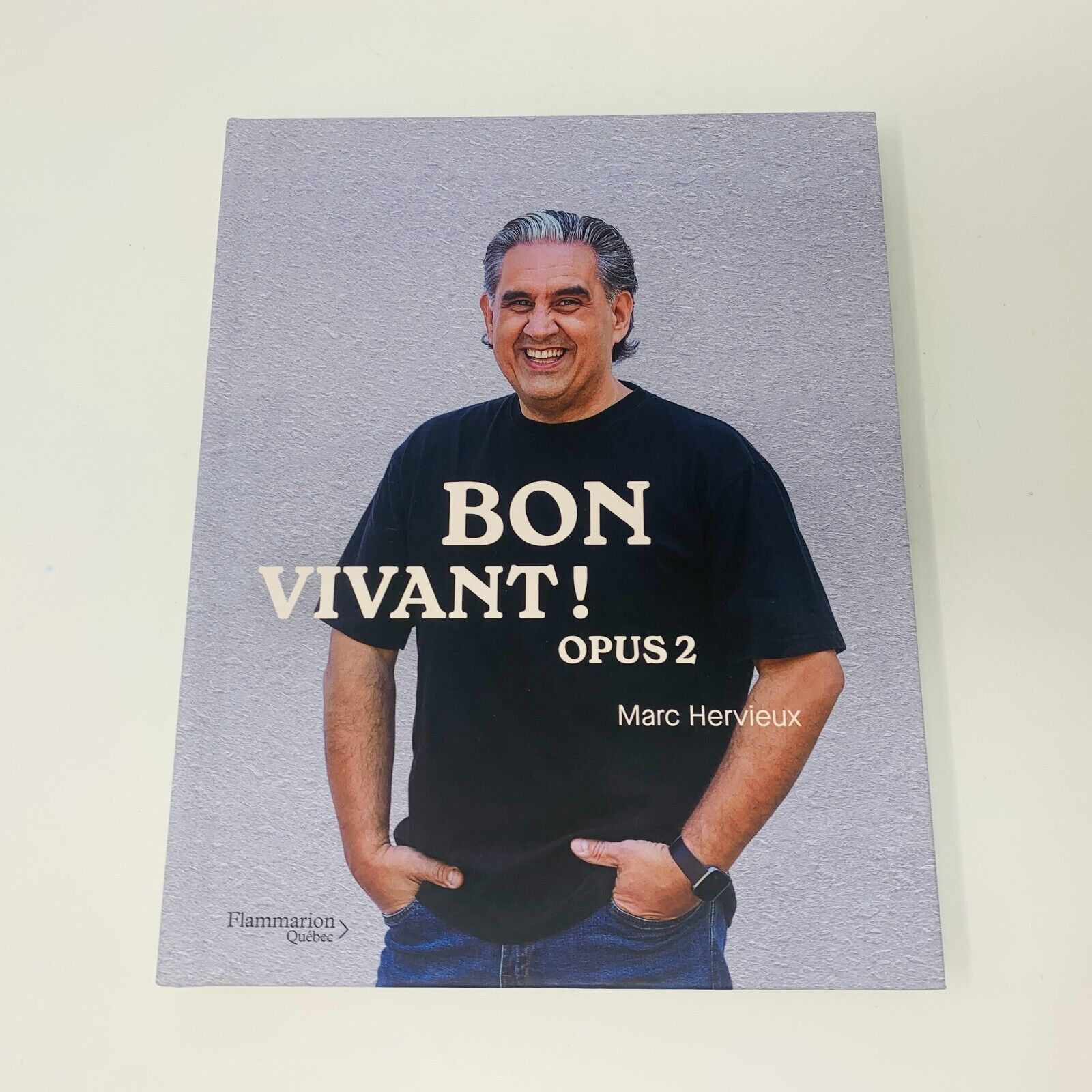 Bon Vivant! Opus 1-2 Lot Livres Biographie/Recettes de Marc Hervieux Flammarion