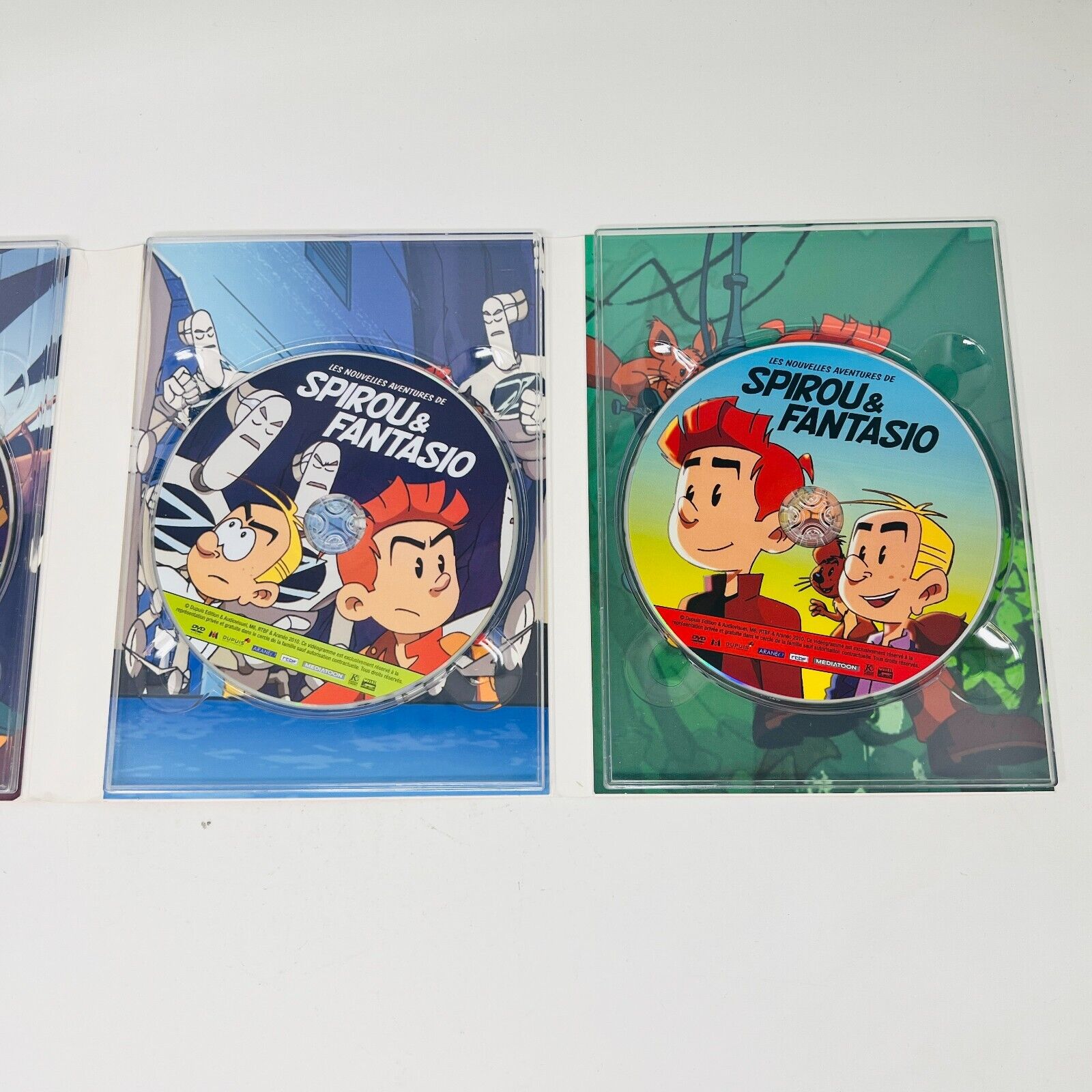 Les Nouvelles Aventures De Spirou & Fantasio Volume 2 Testé DVD NTSC 19 Épisodes