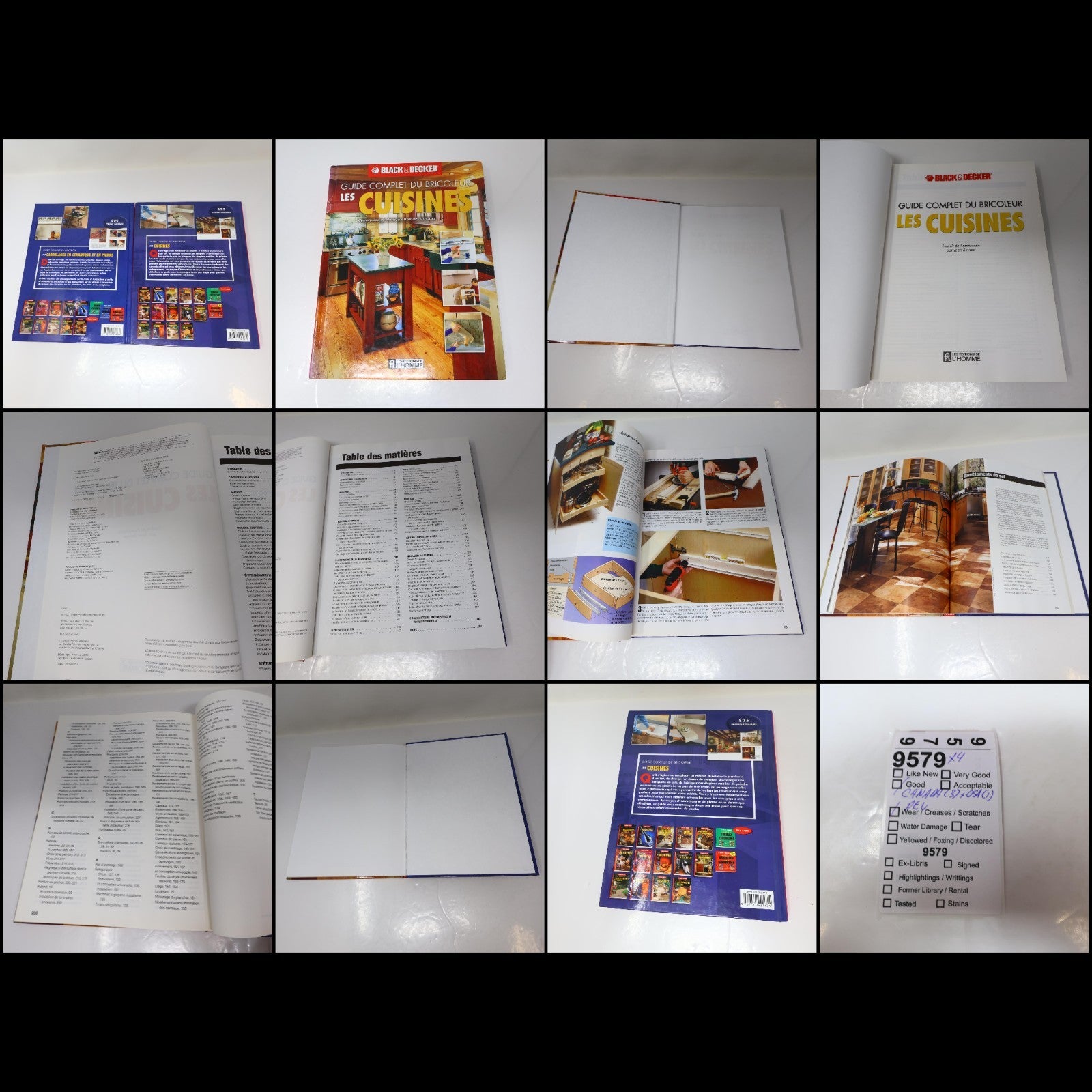 Guide Complet Black & Decker Lot Bricolage/Rénovation/Travaux Extérieurs/Cuisine