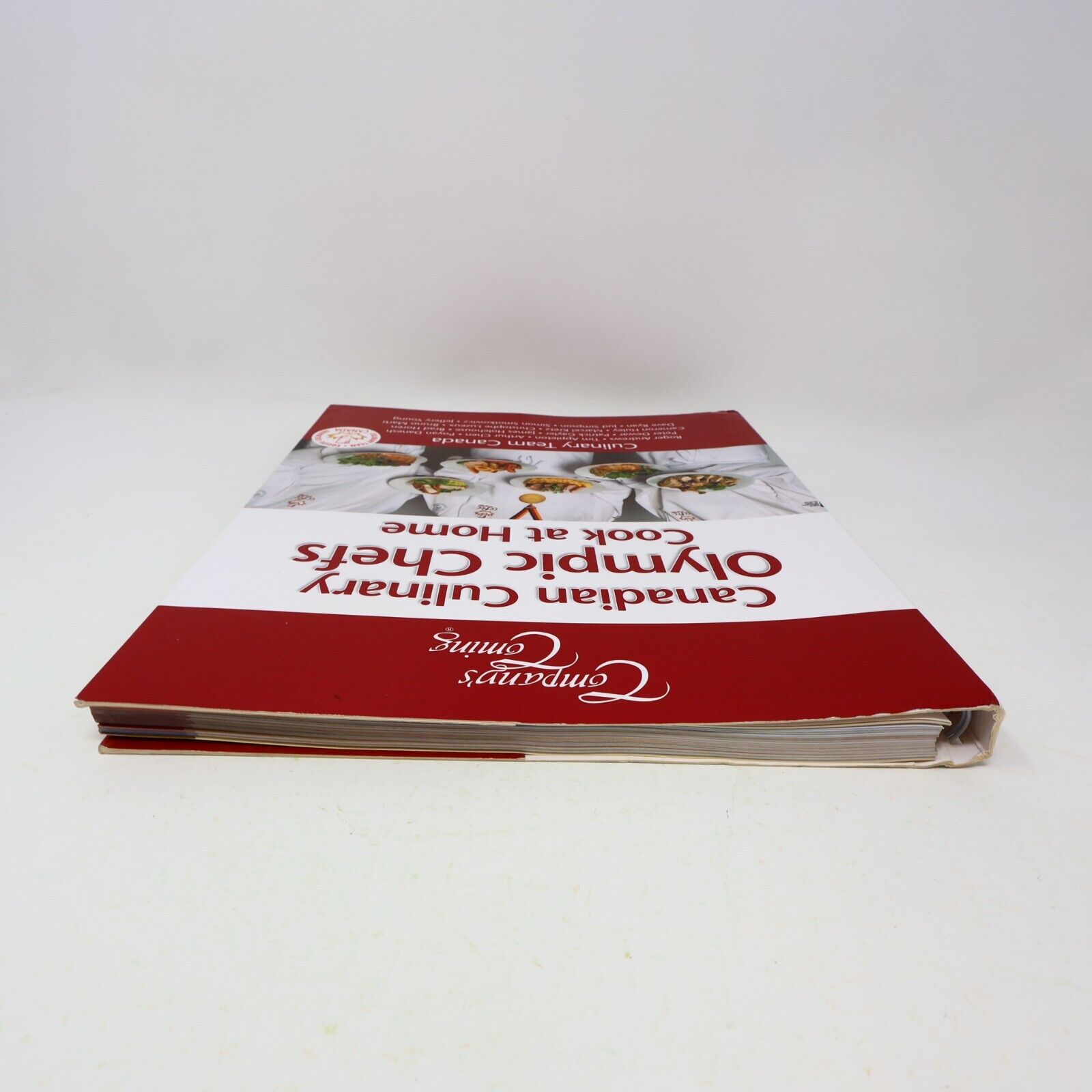 2012 Canadian Culinary Olympic Chefs Cook At Home Cookbook Company's Coming PB