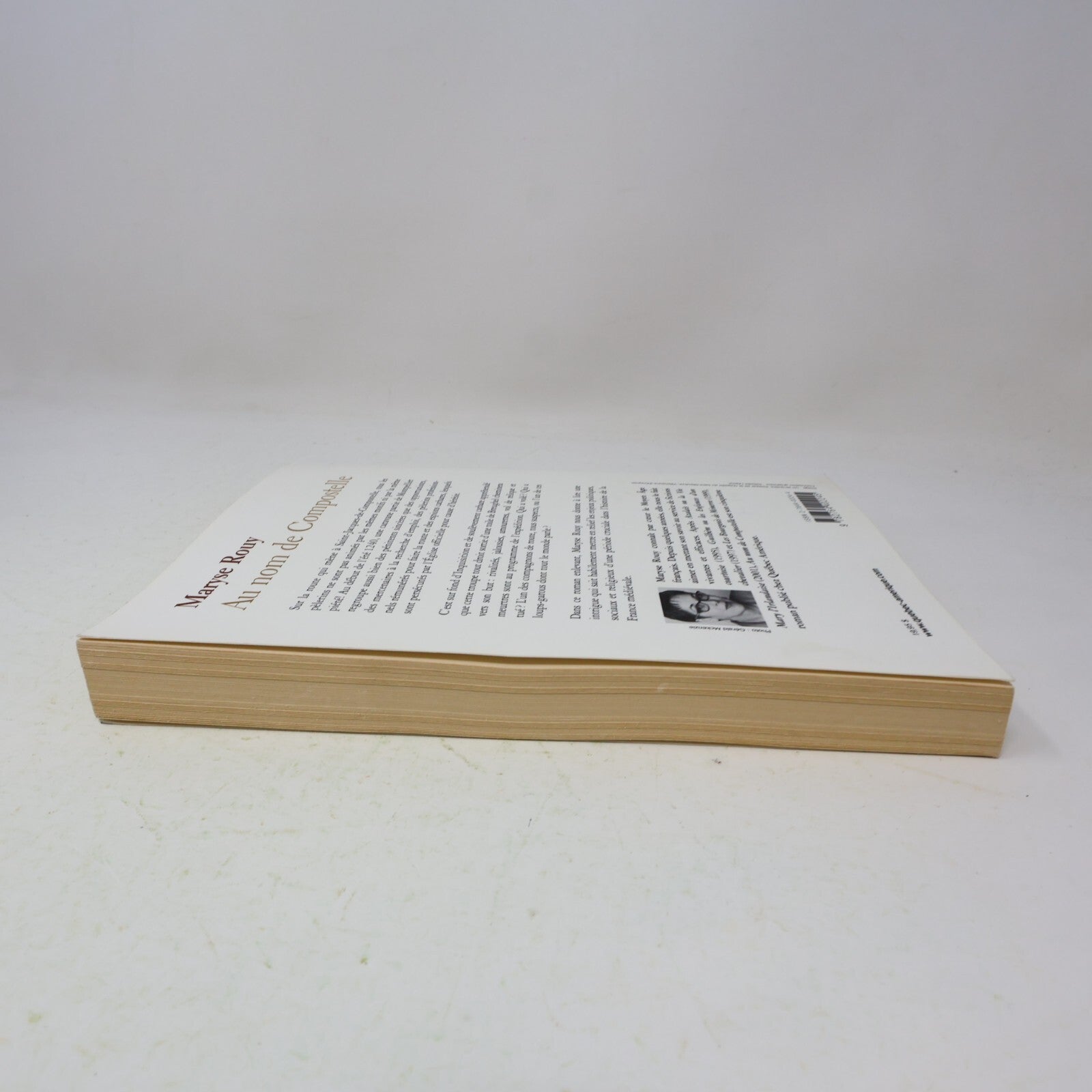 2003 Au Nom de Compostelle Maryse Rouy Québec Amérique Fiction Historique Livre
