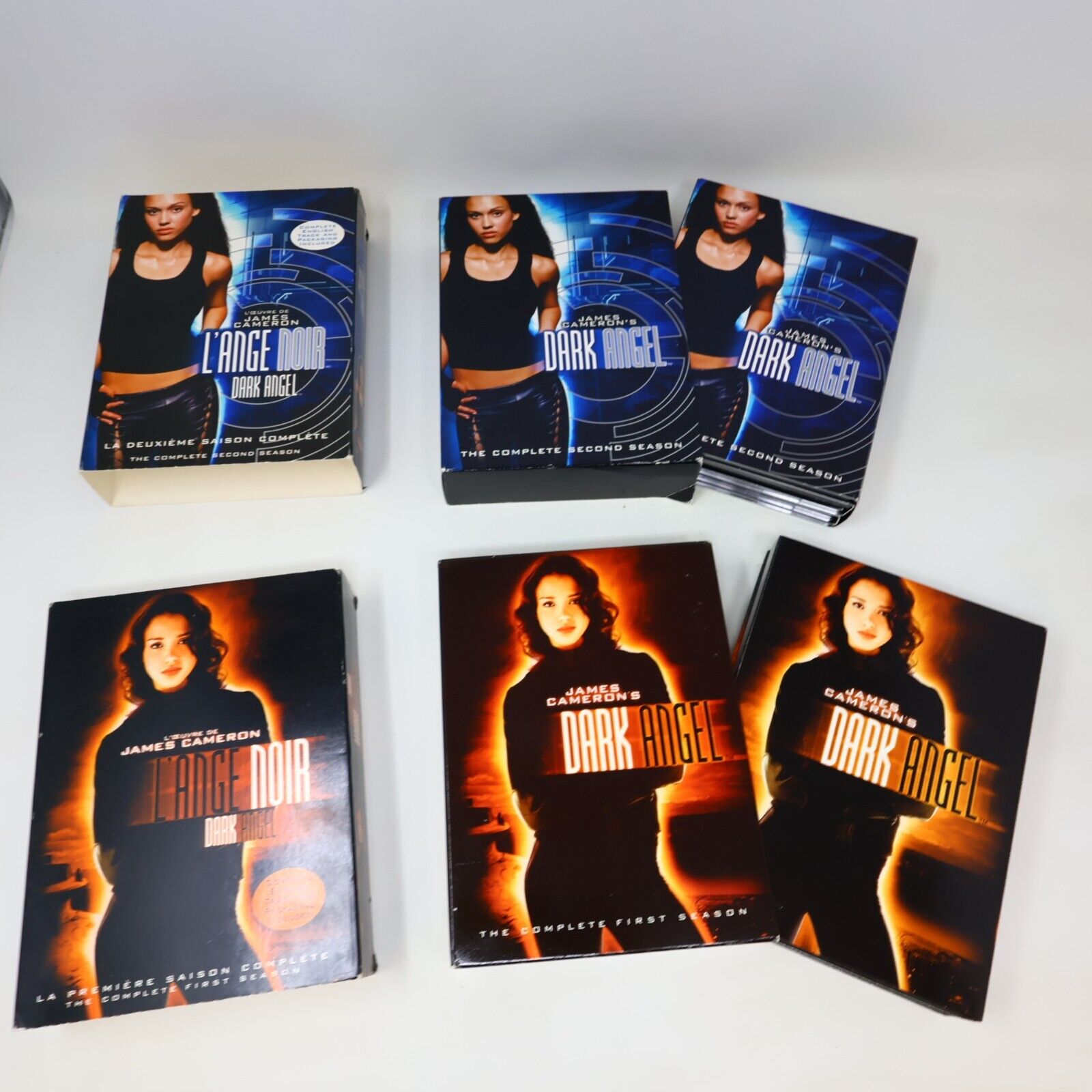 Dark Angel #1-2 DVD Complete Series James Cameron English/Français L'Ange Noir