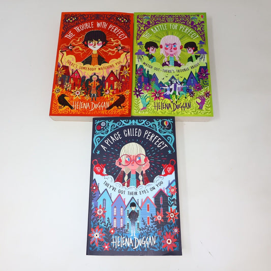 Lot 3 Books A Place Called Perfect #1-3 by Helena Duggan Usborne Books Youth PB