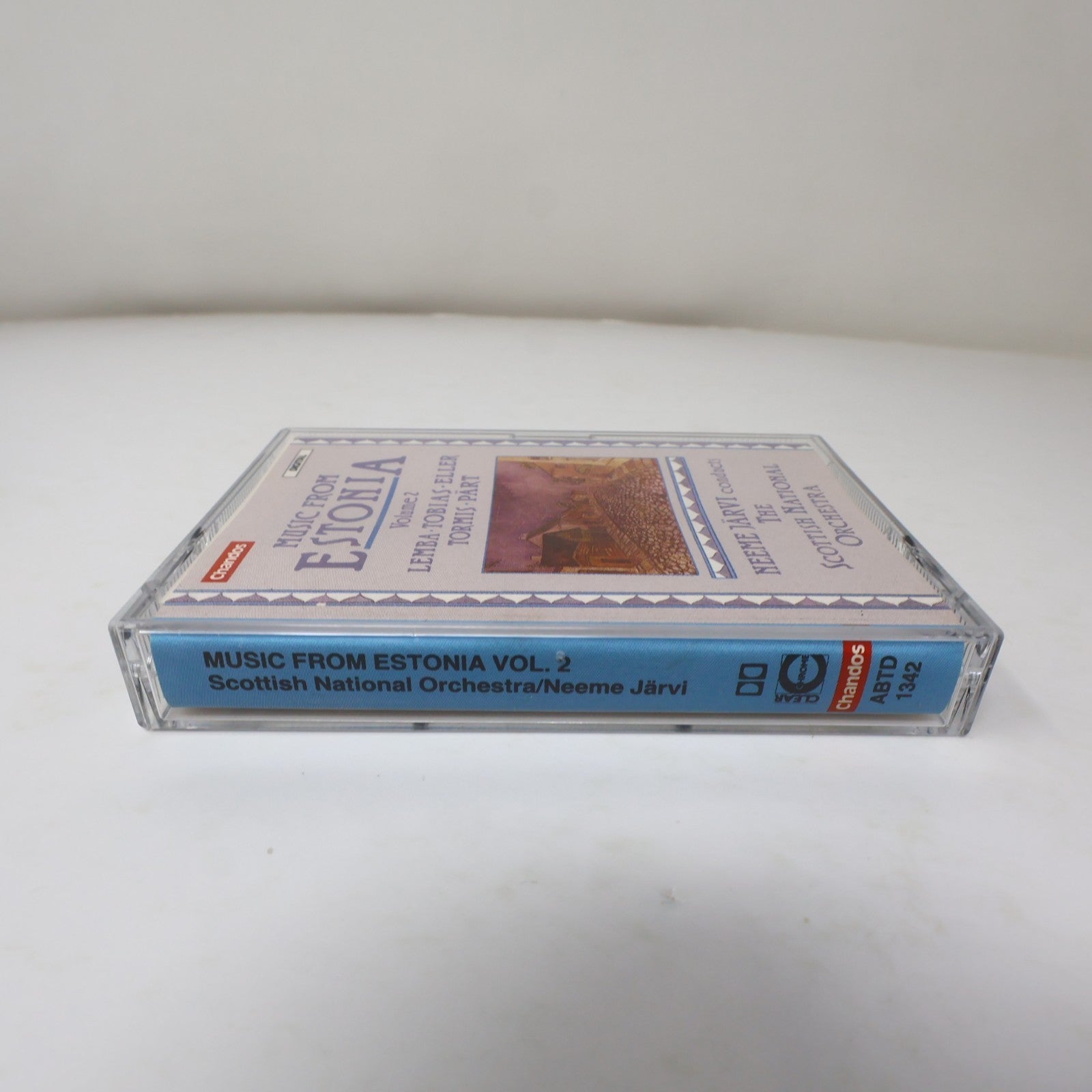 Music From Estonia Volume 2 Cassette Neeme Järvi Lemba/Tobias/Eller/Veljo Tormis