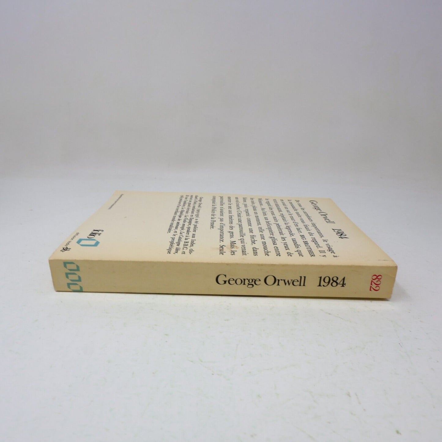 George Orwell 1984 Collection Folio 1977 Gallimard Français French PB Livre 70s