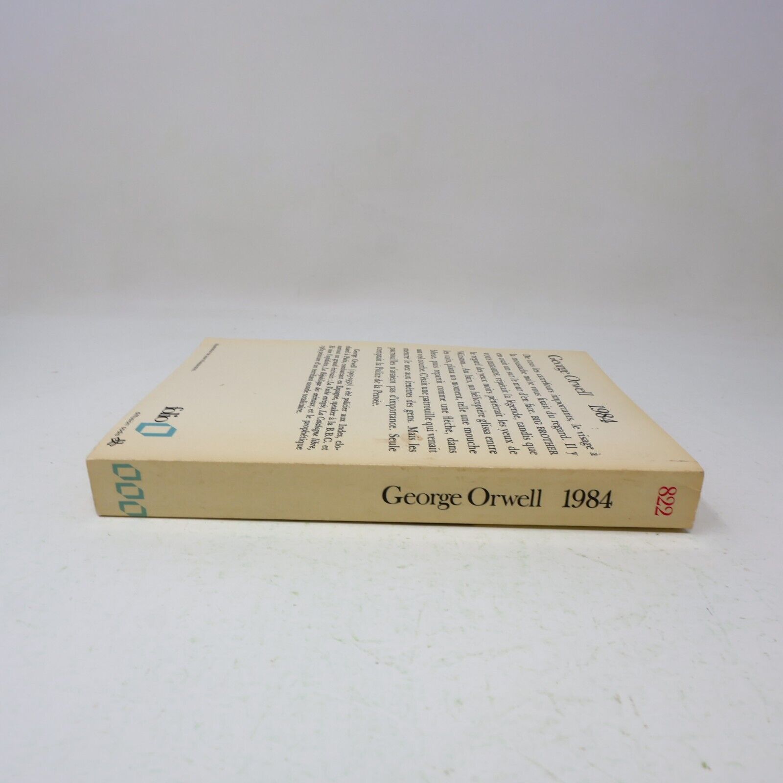 George Orwell 1984 Collection Folio 1977 Gallimard Français French PB Livre 70s