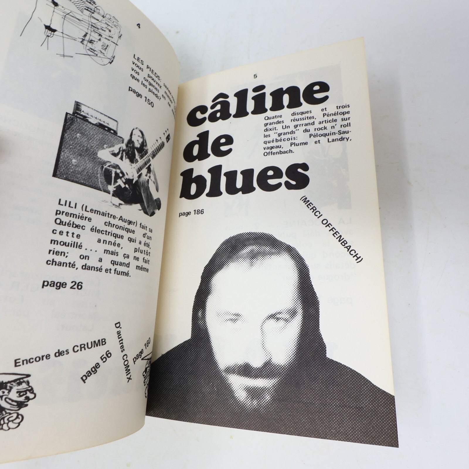 Mainmise #16 Contre-Culture Underground Québécois Revue Septembre 1972 Français