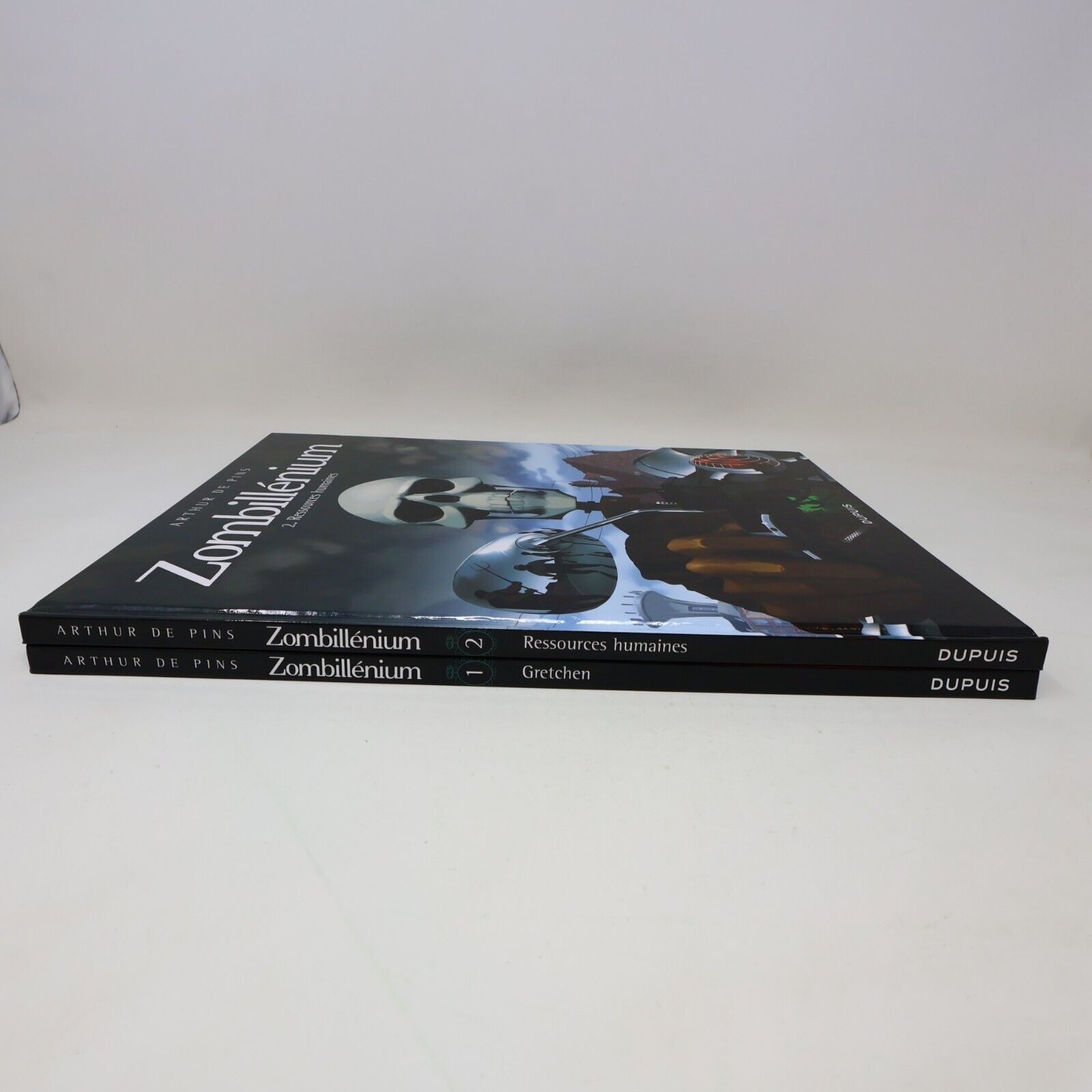 Lot de 2 Zombillénium #1-2 Arthur De Pins Bande Dessinée BD Français Dupuis