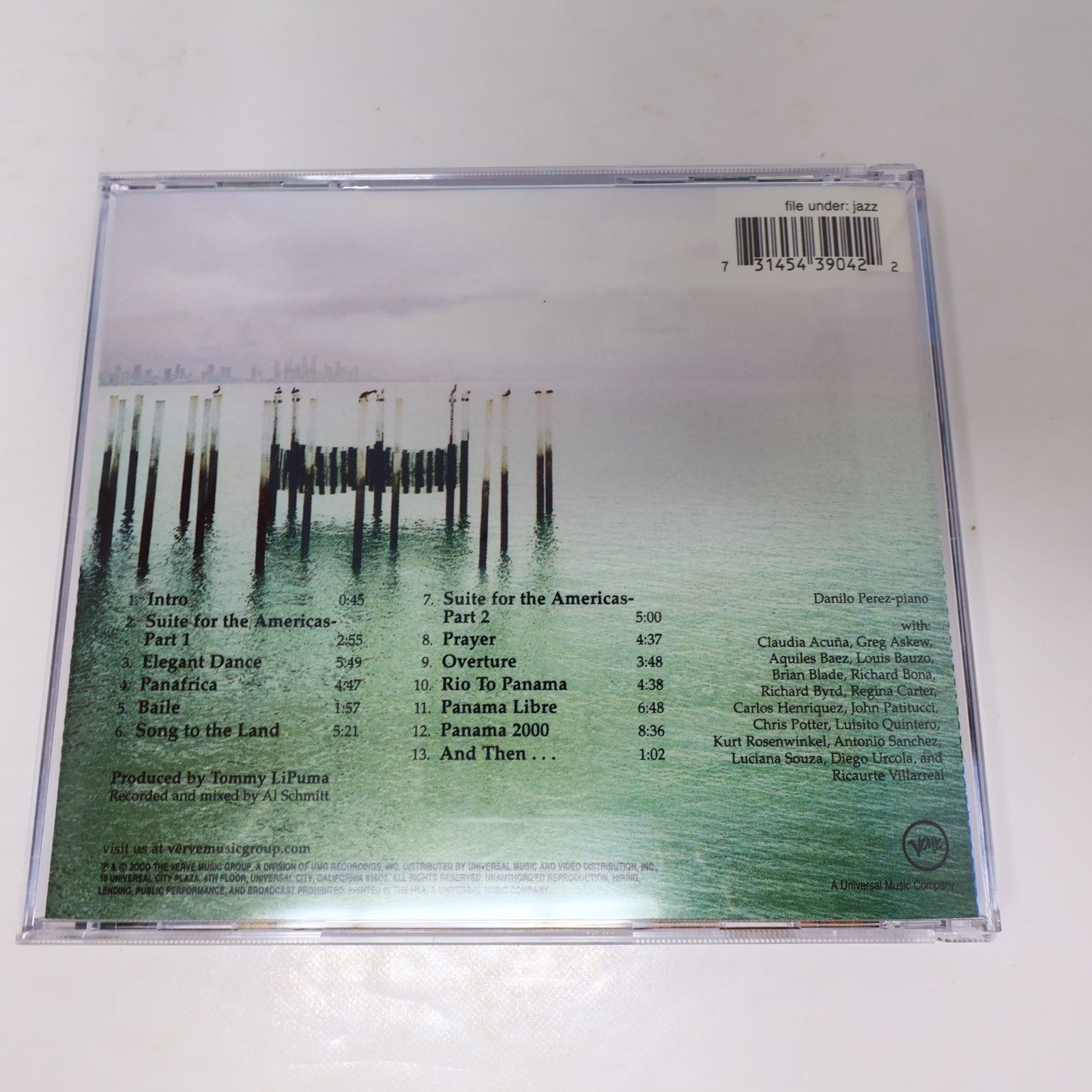 Danilo Perez 2 CDs Lot Motherland/Central Avenue Jazz Latin Verve Impulse!