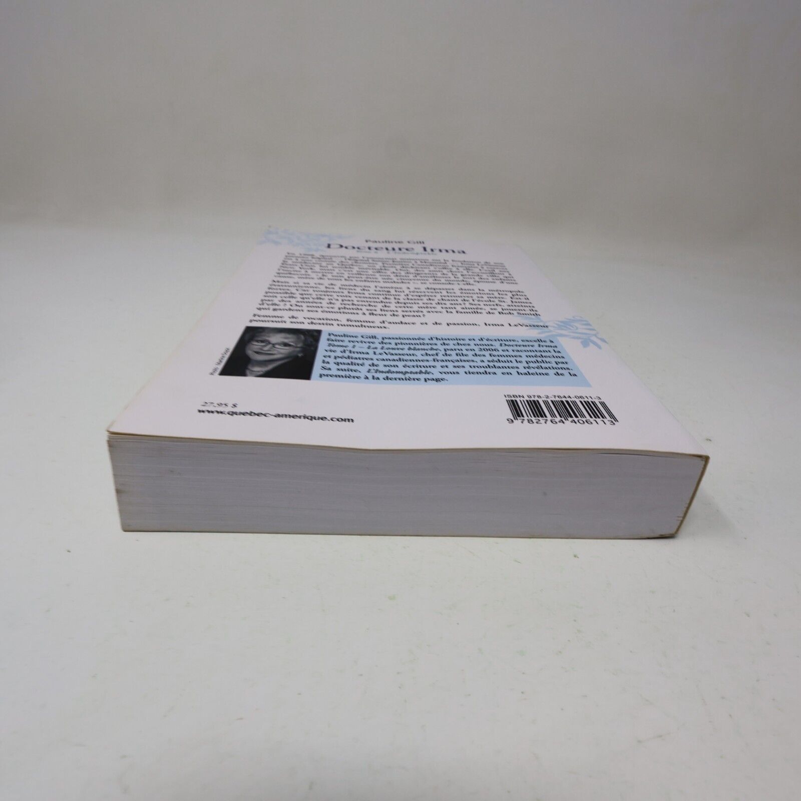 Docteure Irma #2 L'Indomptable Pauline Gill 2006 Québec Amérique Français Livre