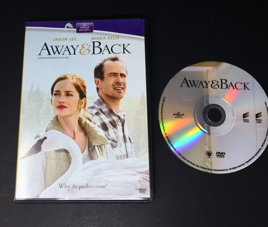 Away & Back DVD Movie Tested NTSC Jason Lee/Minka Kelly Hallmark Hall of Fame