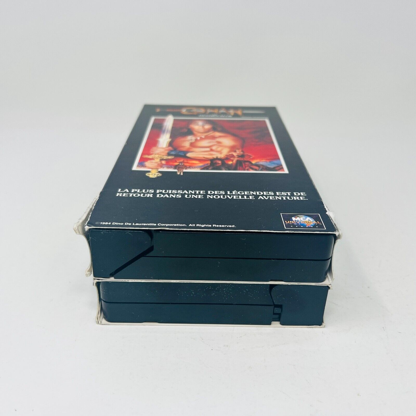 Conan Le Barbare/Destructeur Lot VHS NTSC Testés Français/French Schwarzenegger