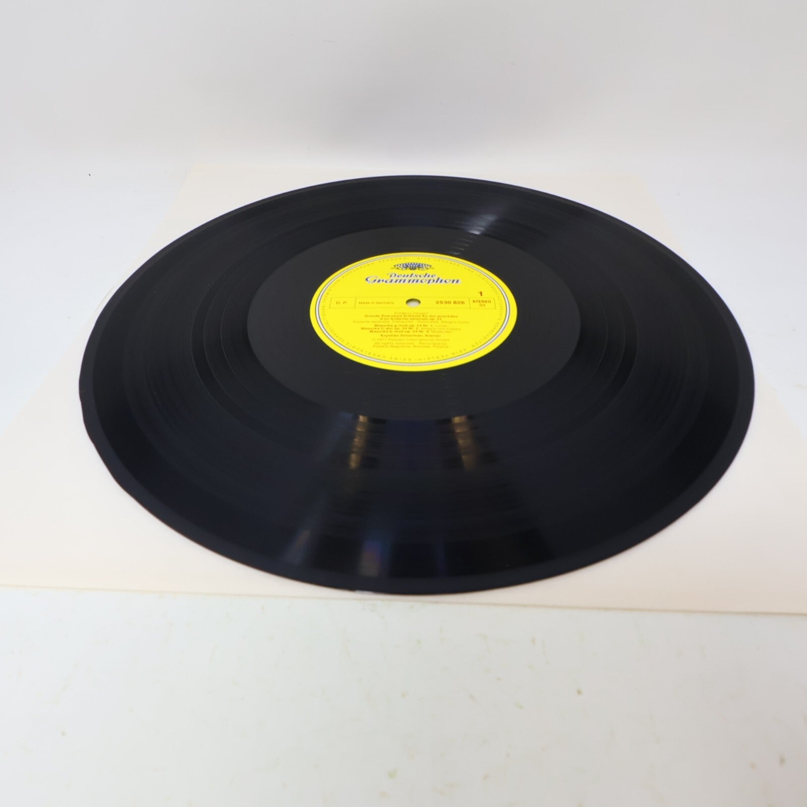 Frédéric Chopin Krystian Zimerman Piano Polonaise Préludes LP Record 2530 826