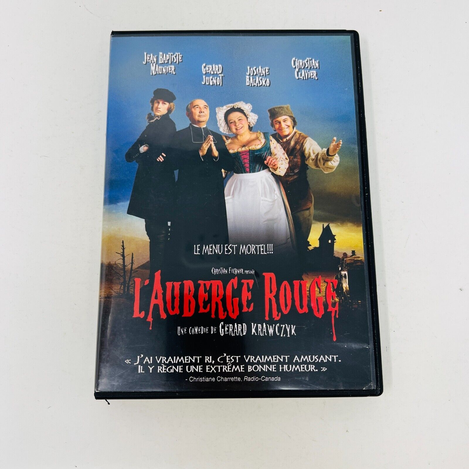 2008 L'Auberge Rouge DVD Testé Français NTSC Christian Clavier/Josiane Balasko
