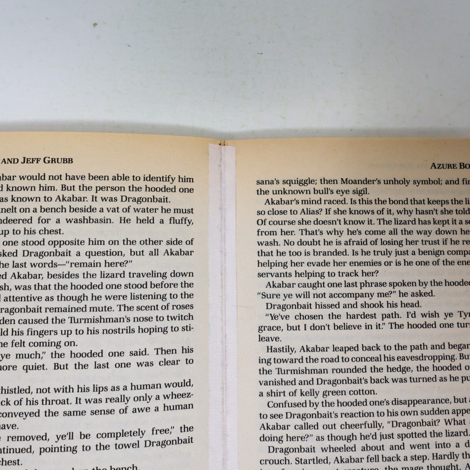 1988 Forgotten Realms Azure Bonds by Jeff Grubb Kate Novak TSR Fantasy 1st Print