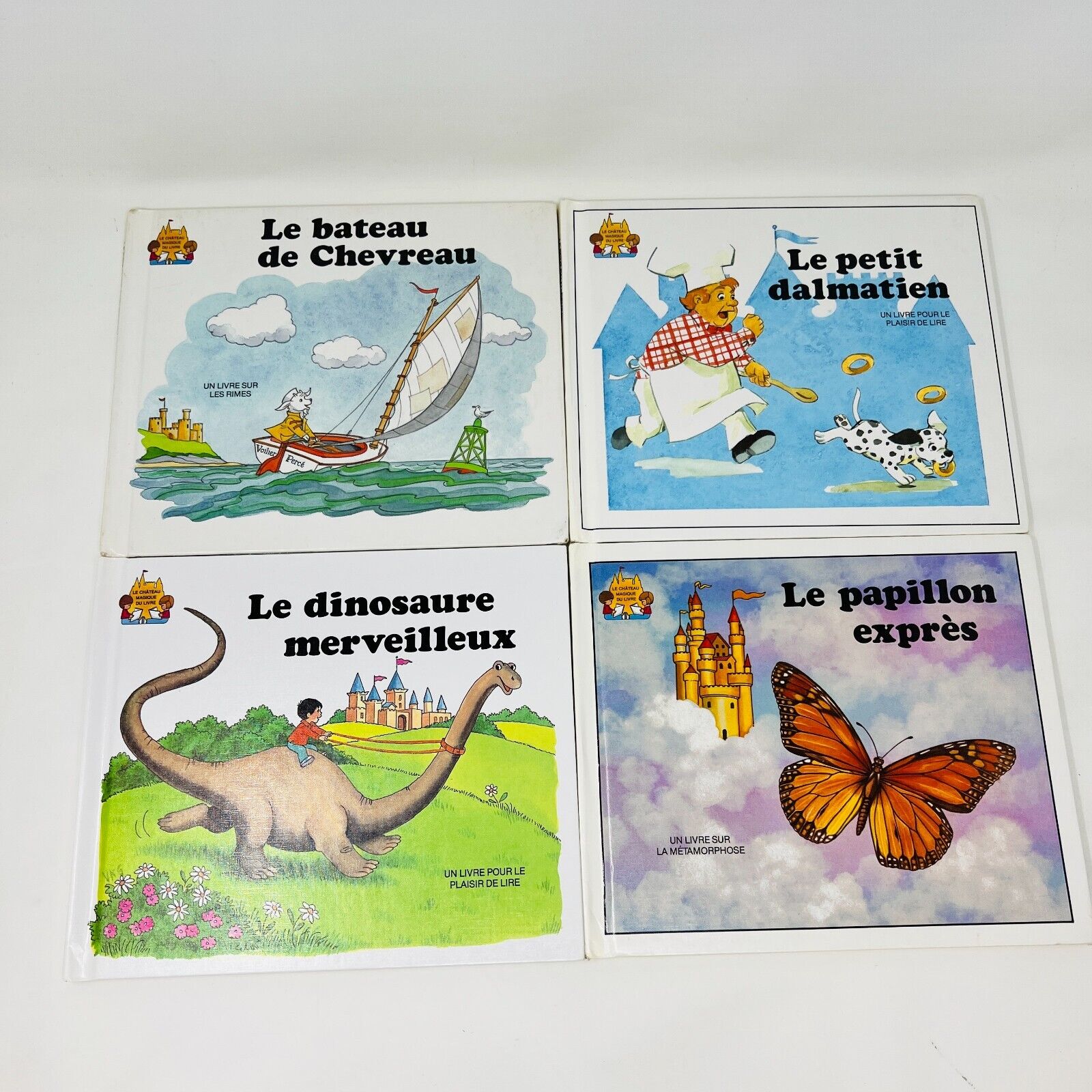10x Le Chateau Magique du Livre Lot Livres Enfants Français Child French Moncure