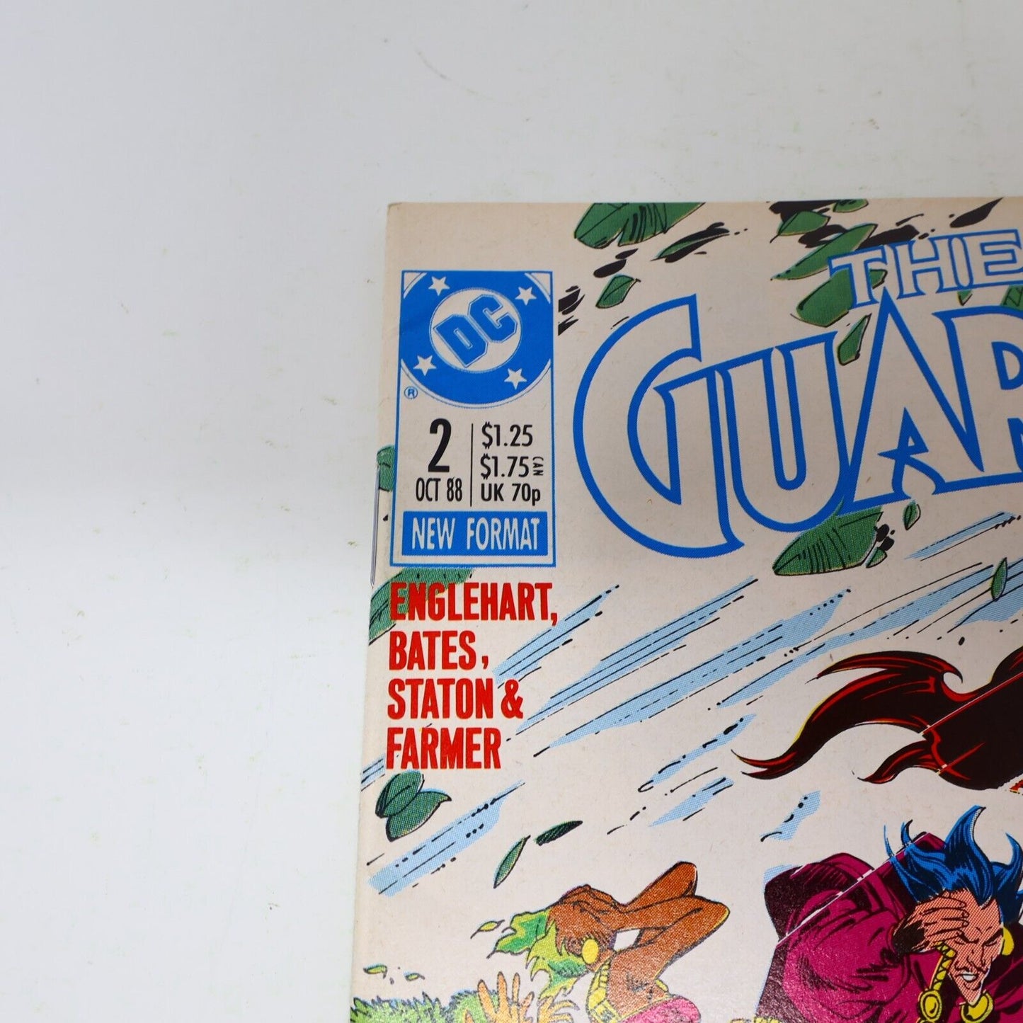1988 Jungle Snow The New Guardians #2 Englehart/Bates/Staton/Farmer DC Comic 80s