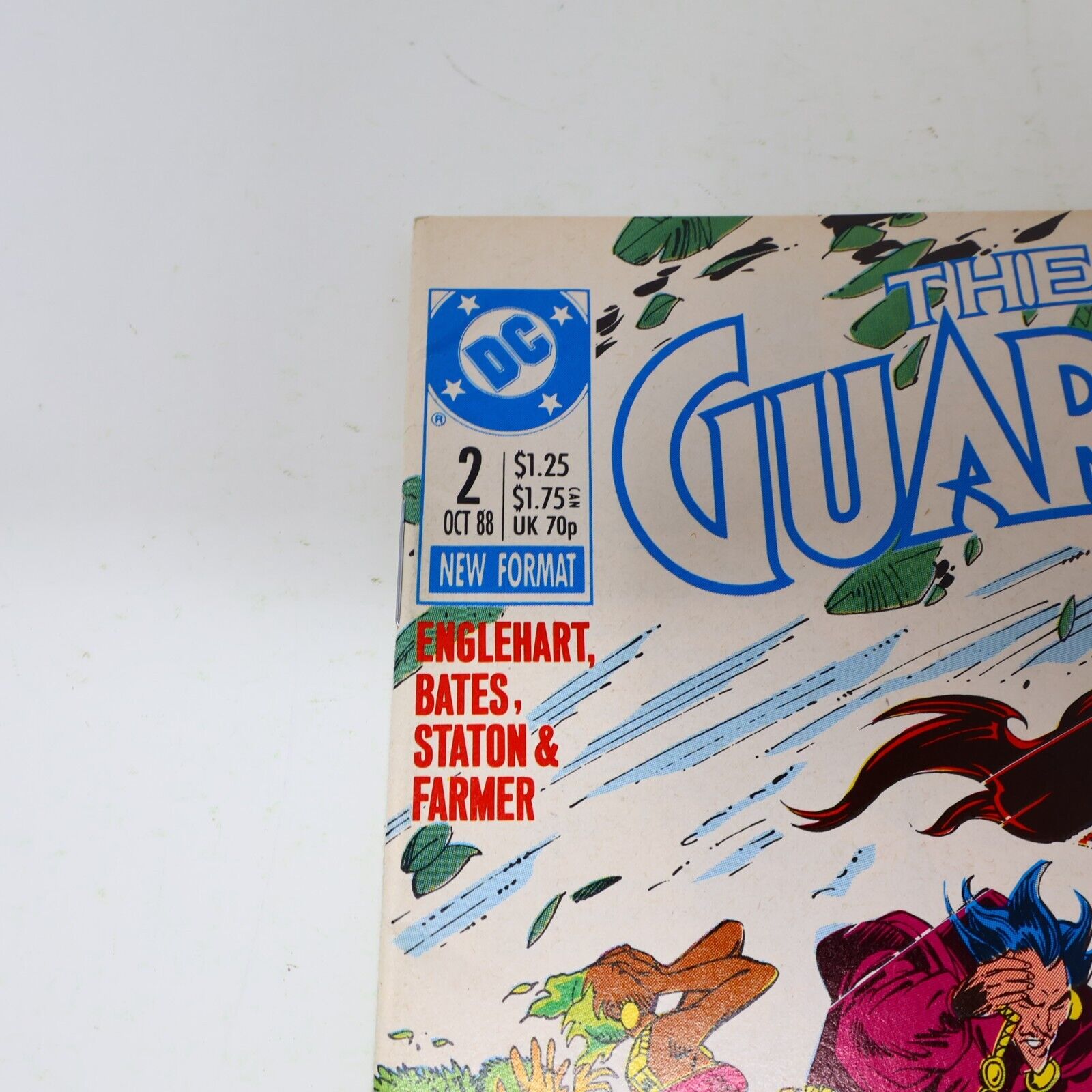 1988 Jungle Snow The New Guardians #2 Englehart/Bates/Staton/Farmer DC Comic 80s