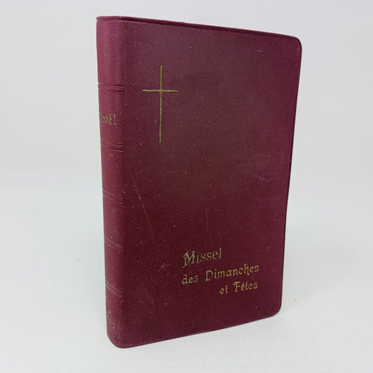 1959 Missel des Dimanches et Fêtes Dom Gérard Abbaye de Clervaux Français French