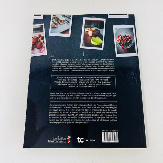 2013 Entre Nous de Jonathan Garnier Guide Culinaire Cuisine Recettes Français PB